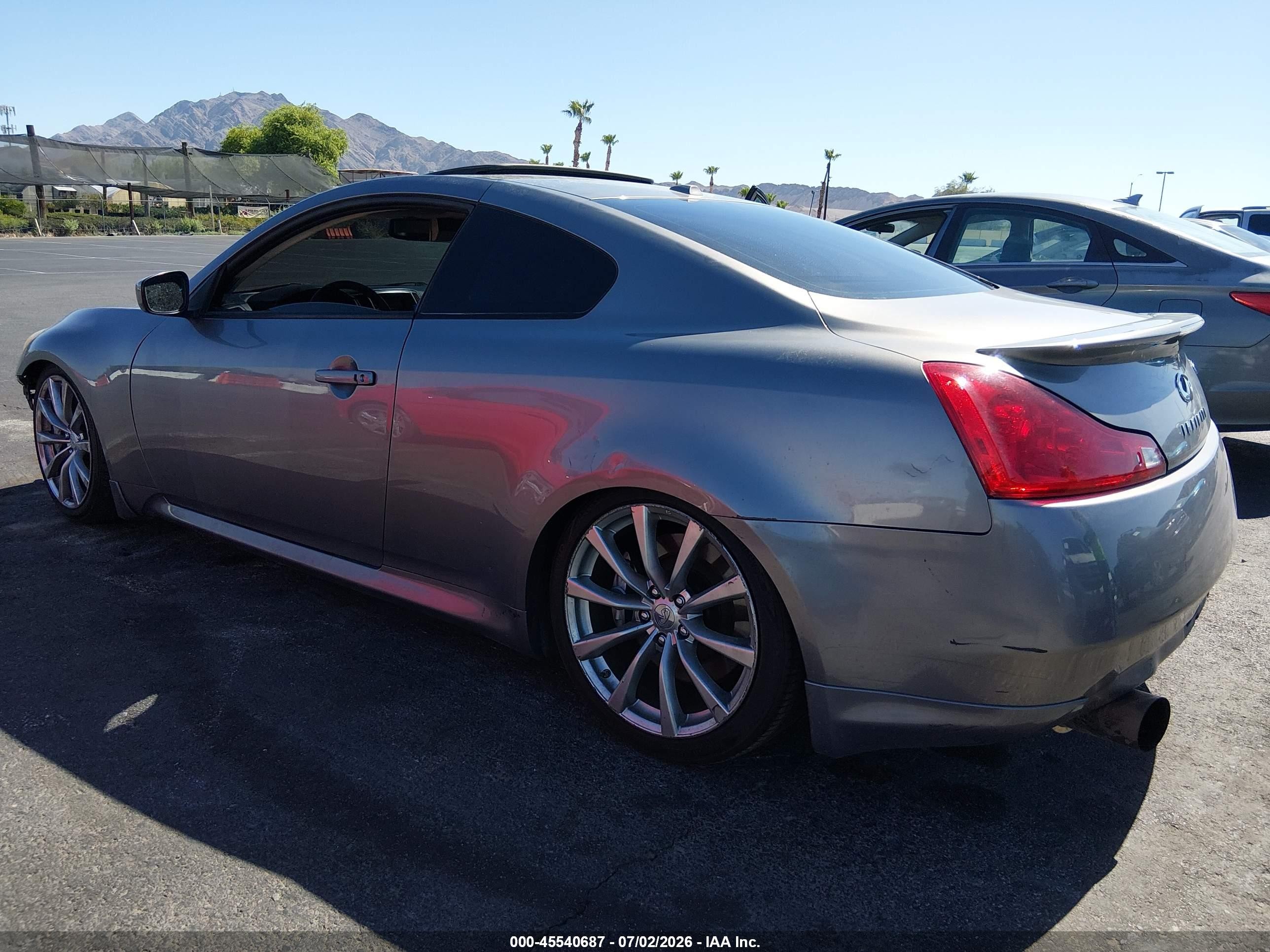 2008 Infiniti G37 Journey Gray vin: JNKCV64E78M131257