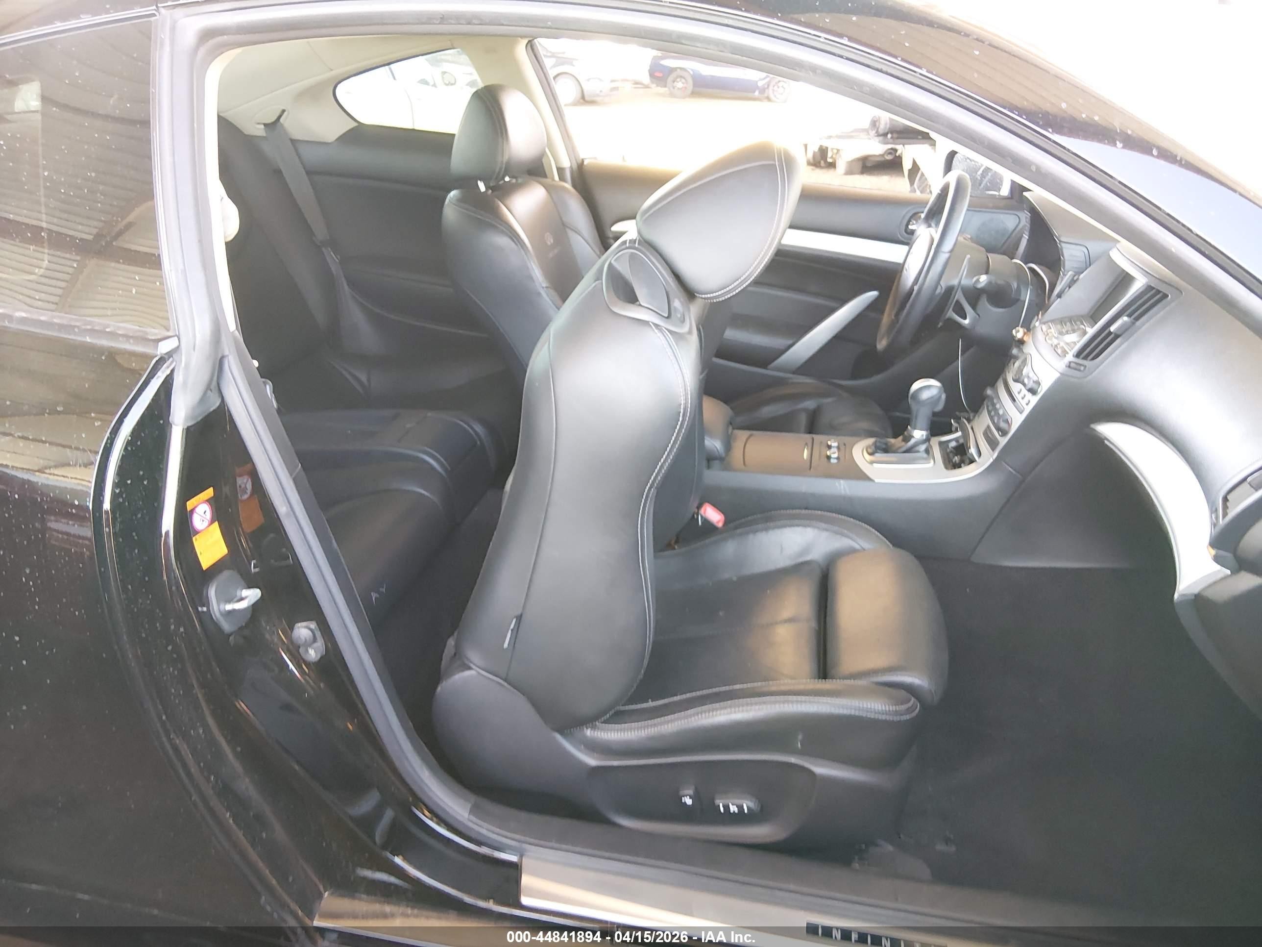 2009 Infiniti G37 Journey Black vin: JNKCV64E79M604494
