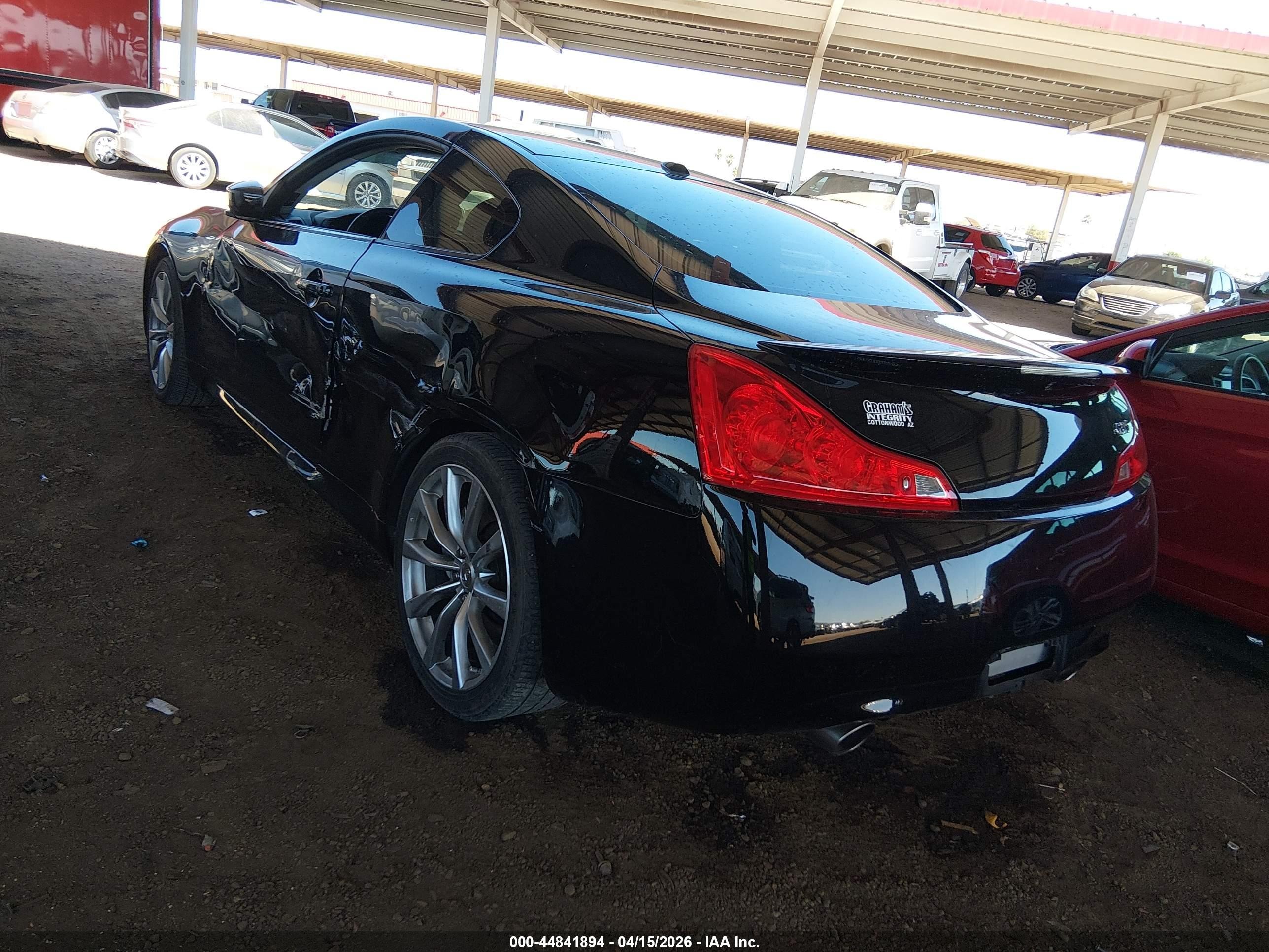 2009 Infiniti G37 Journey Black vin: JNKCV64E79M604494