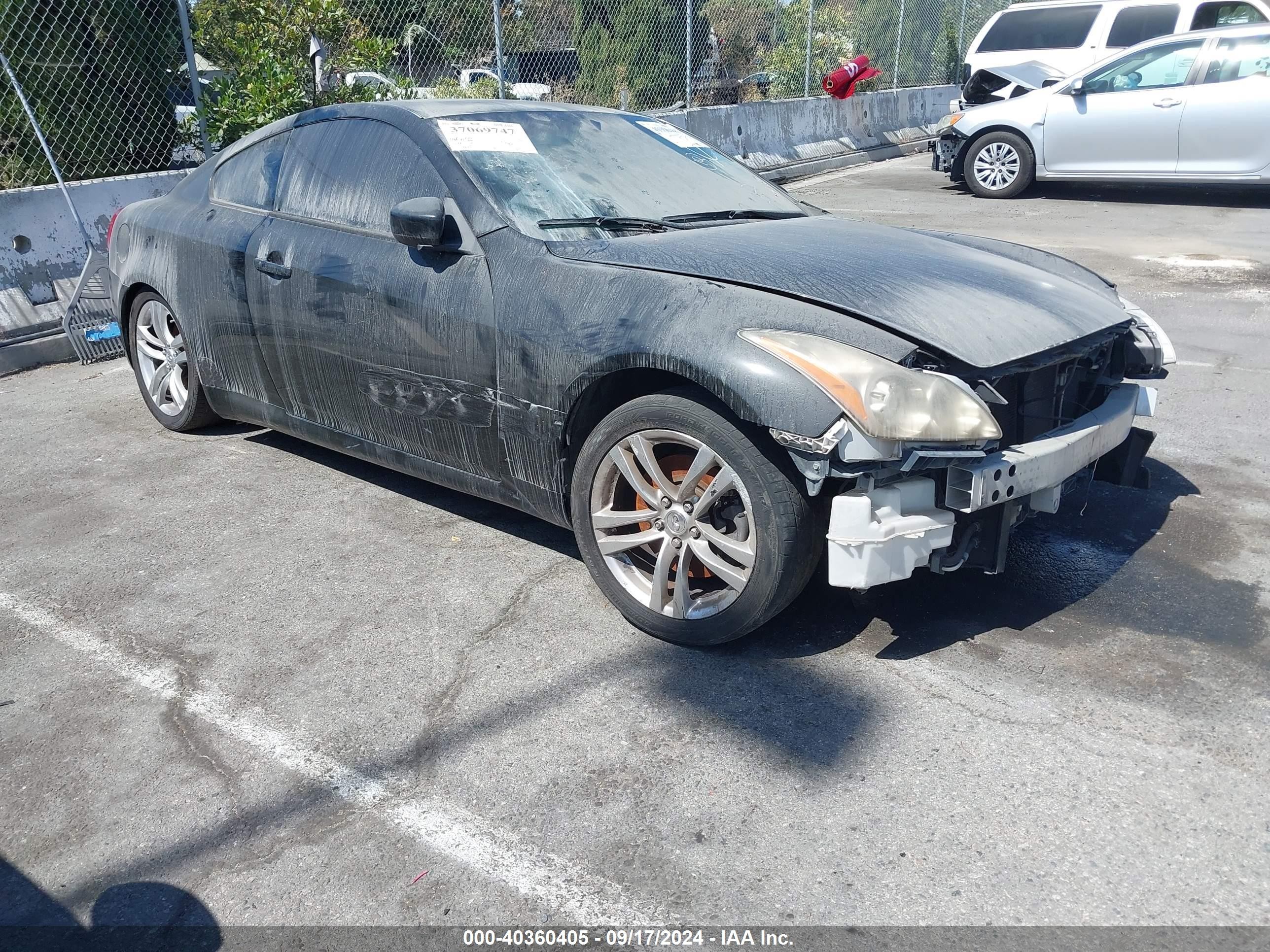2009 Infiniti G37 Journey Black vin: JNKCV64E79M607055