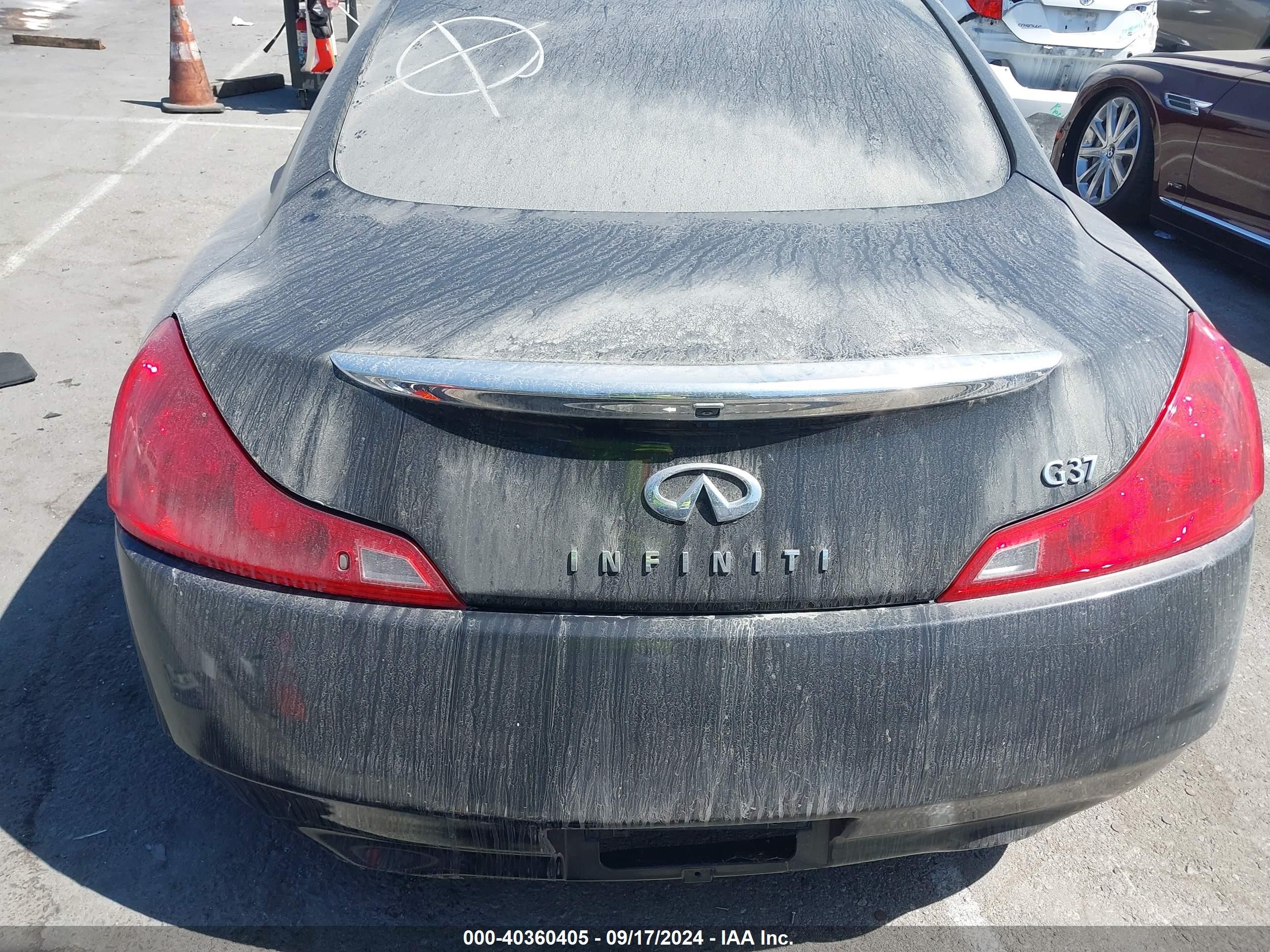 2009 Infiniti G37 Journey Black vin: JNKCV64E79M607055