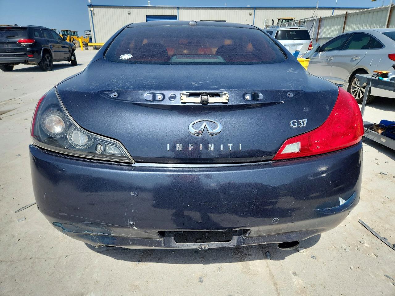 2008 Infiniti G37 Base Blue vin: JNKCV64E88M105086