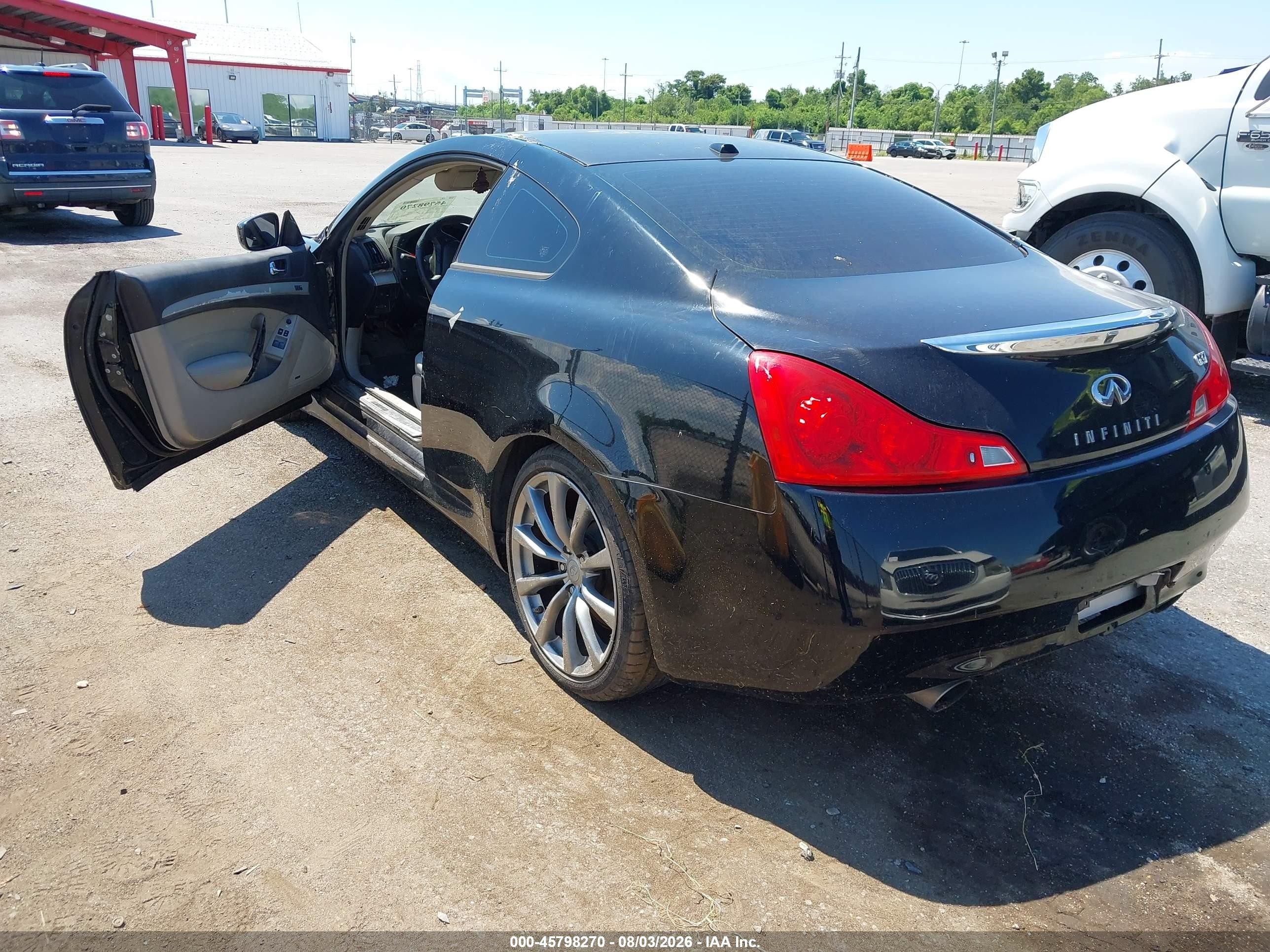 2008 Infiniti G37 Journey Black vin: JNKCV64E88M111874