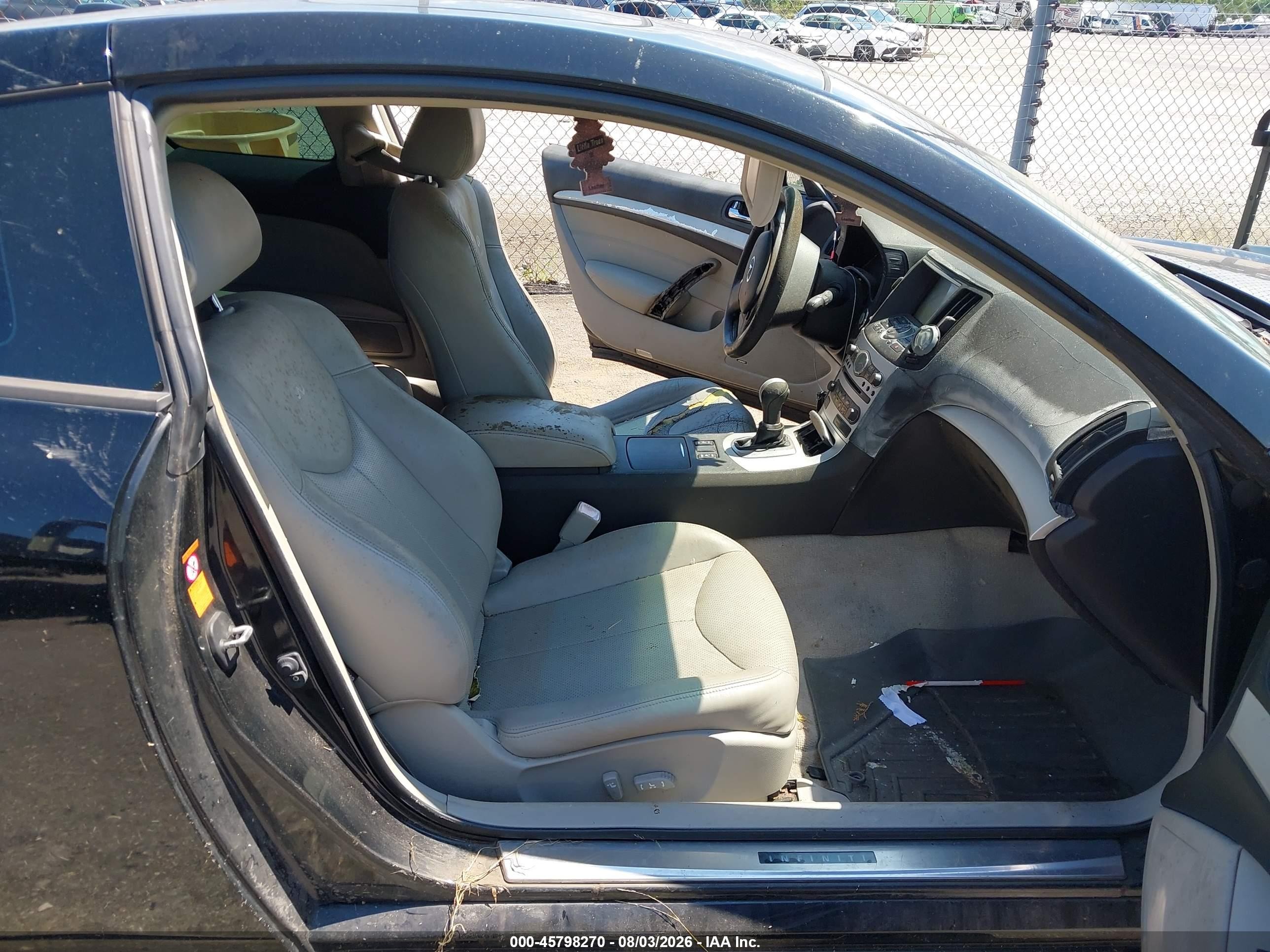 2008 Infiniti G37 Journey Black vin: JNKCV64E88M111874