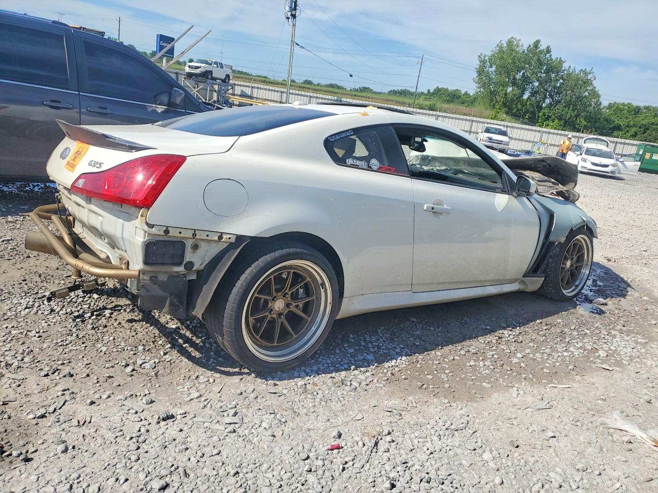 2008 Infiniti G37 Base Белый vin: JNKCV64E88M115021