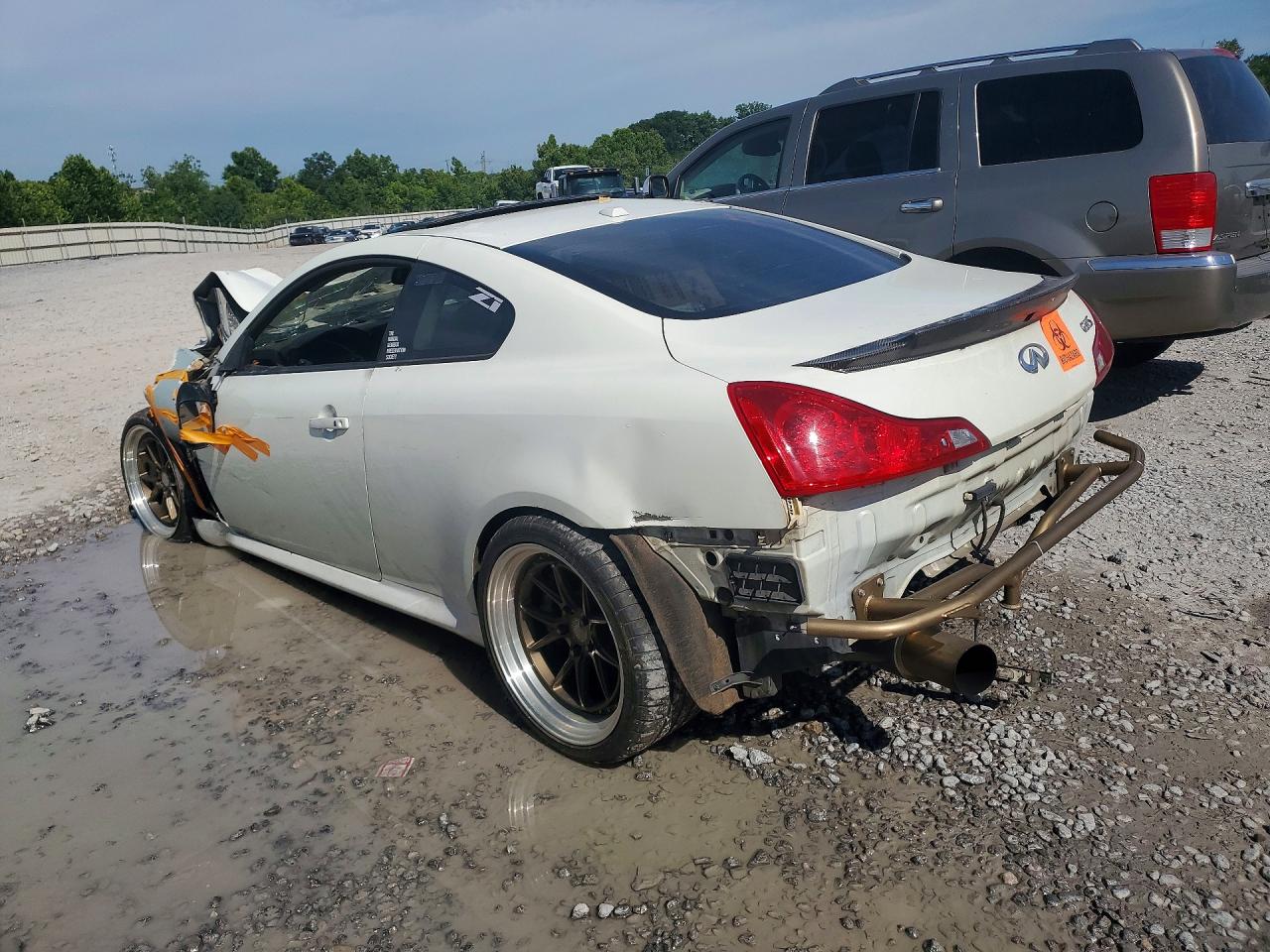 2008 Infiniti G37 Base Белый vin: JNKCV64E88M115021