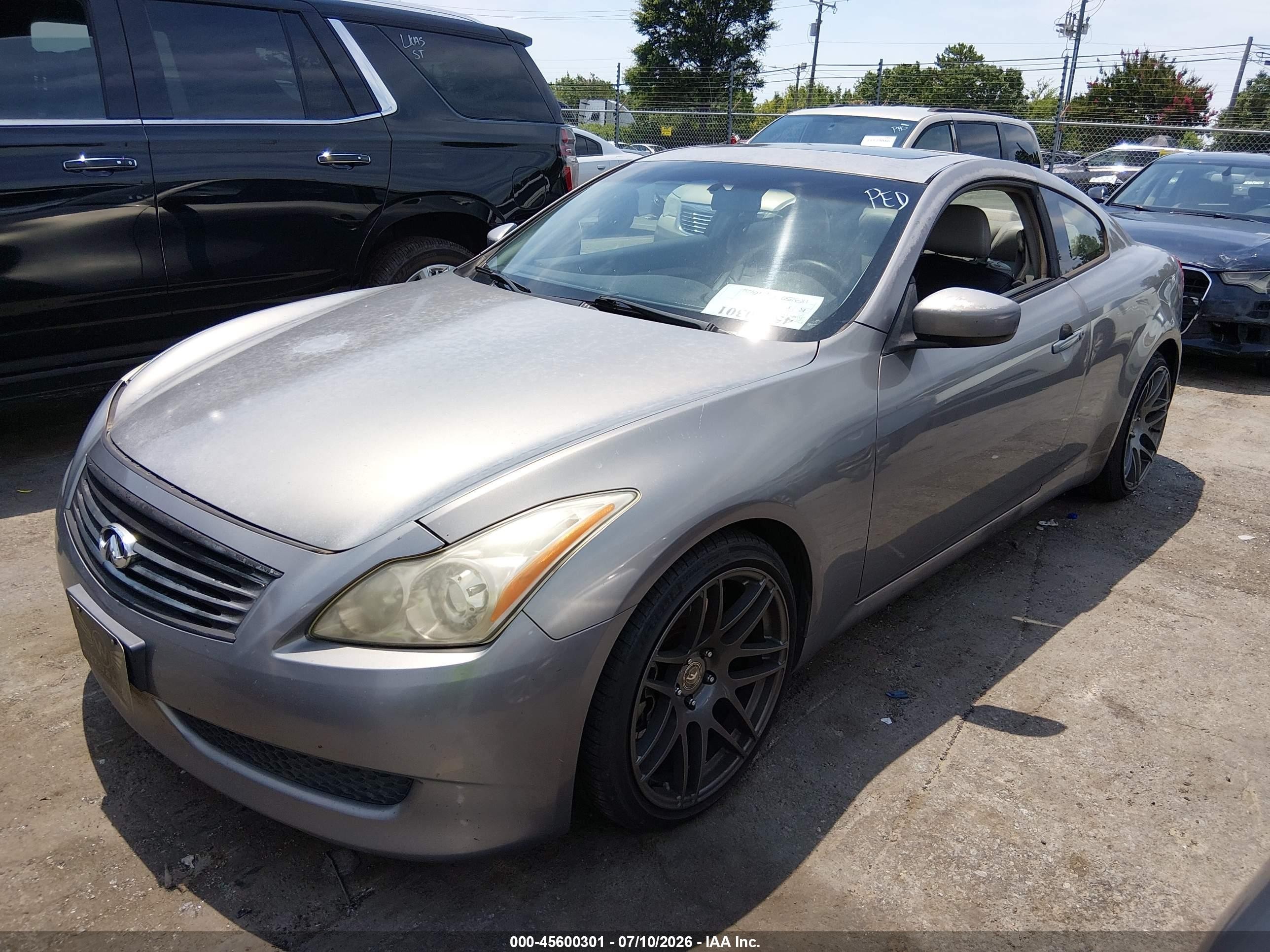 2008 Infiniti G37 Journey Gray vin: JNKCV64E88M118470