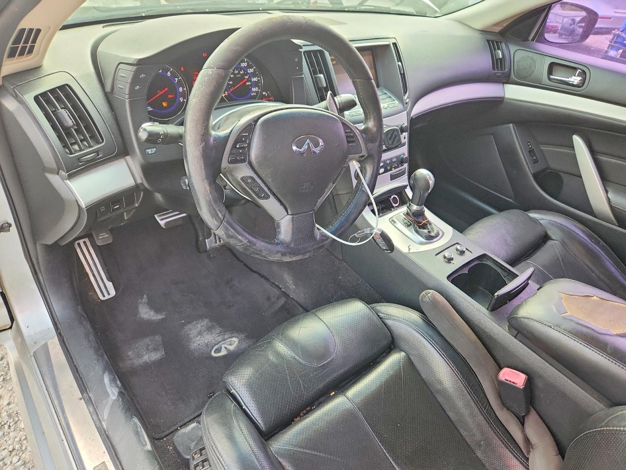 2009 Infiniti G37 Coupe Base Silver vin: JNKCV64E89M602771