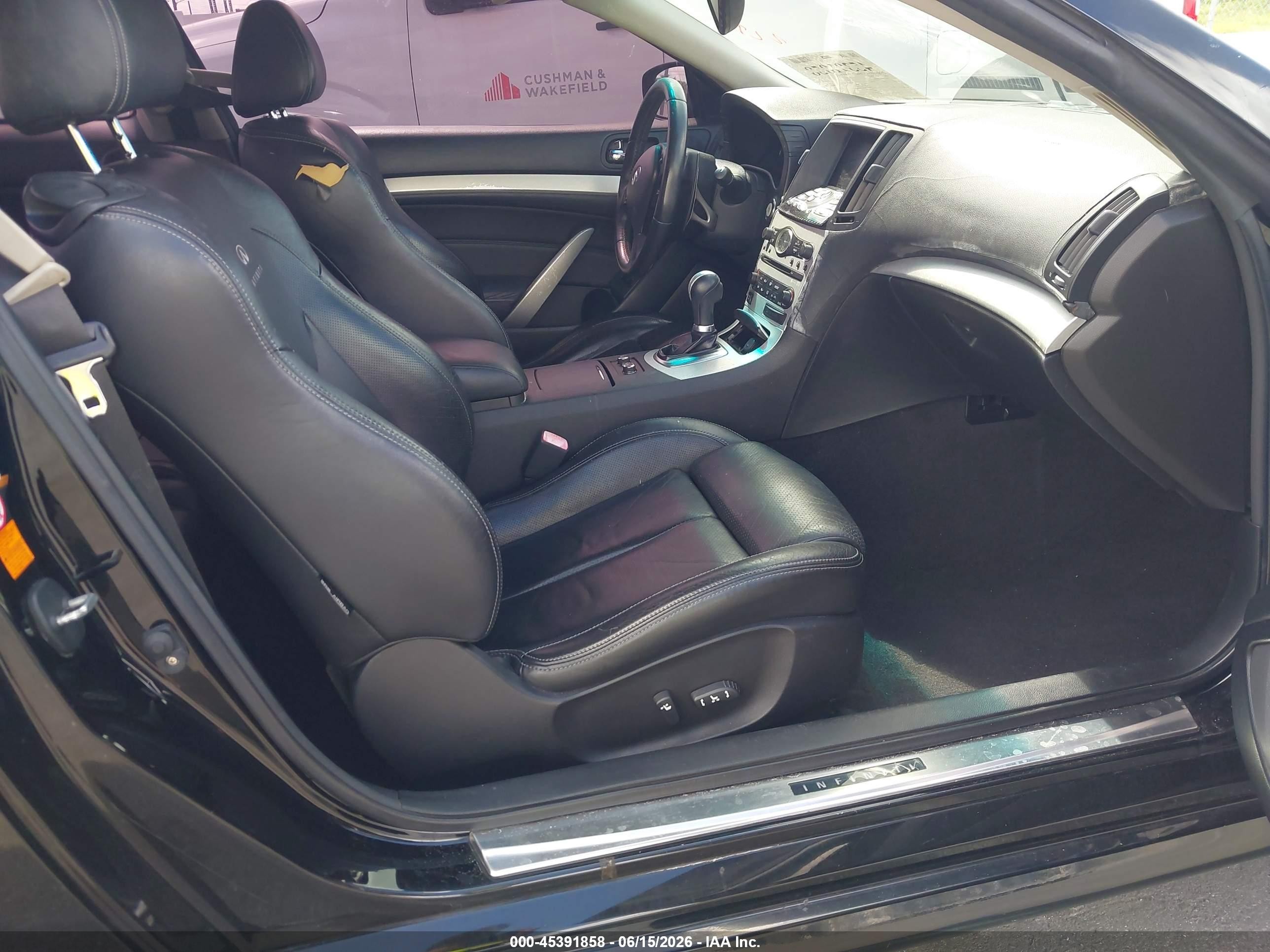 2009 Infiniti G37 Journey Black vin: JNKCV64E89M604374