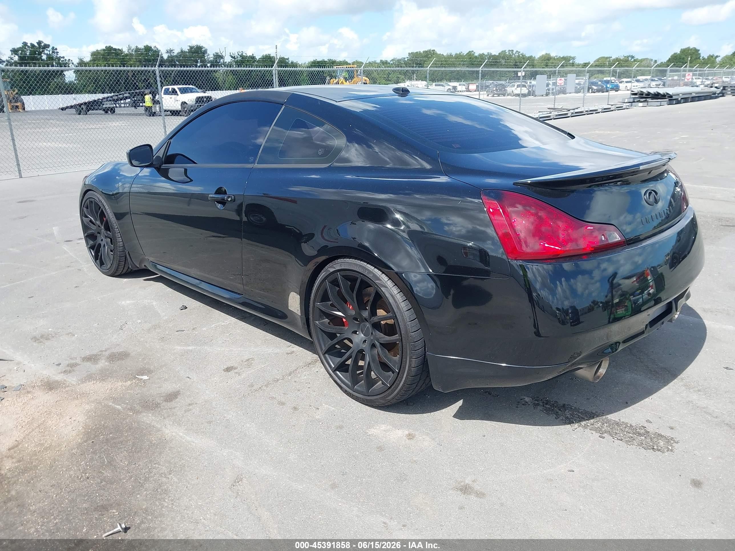 2009 Infiniti G37 Journey Black vin: JNKCV64E89M604374