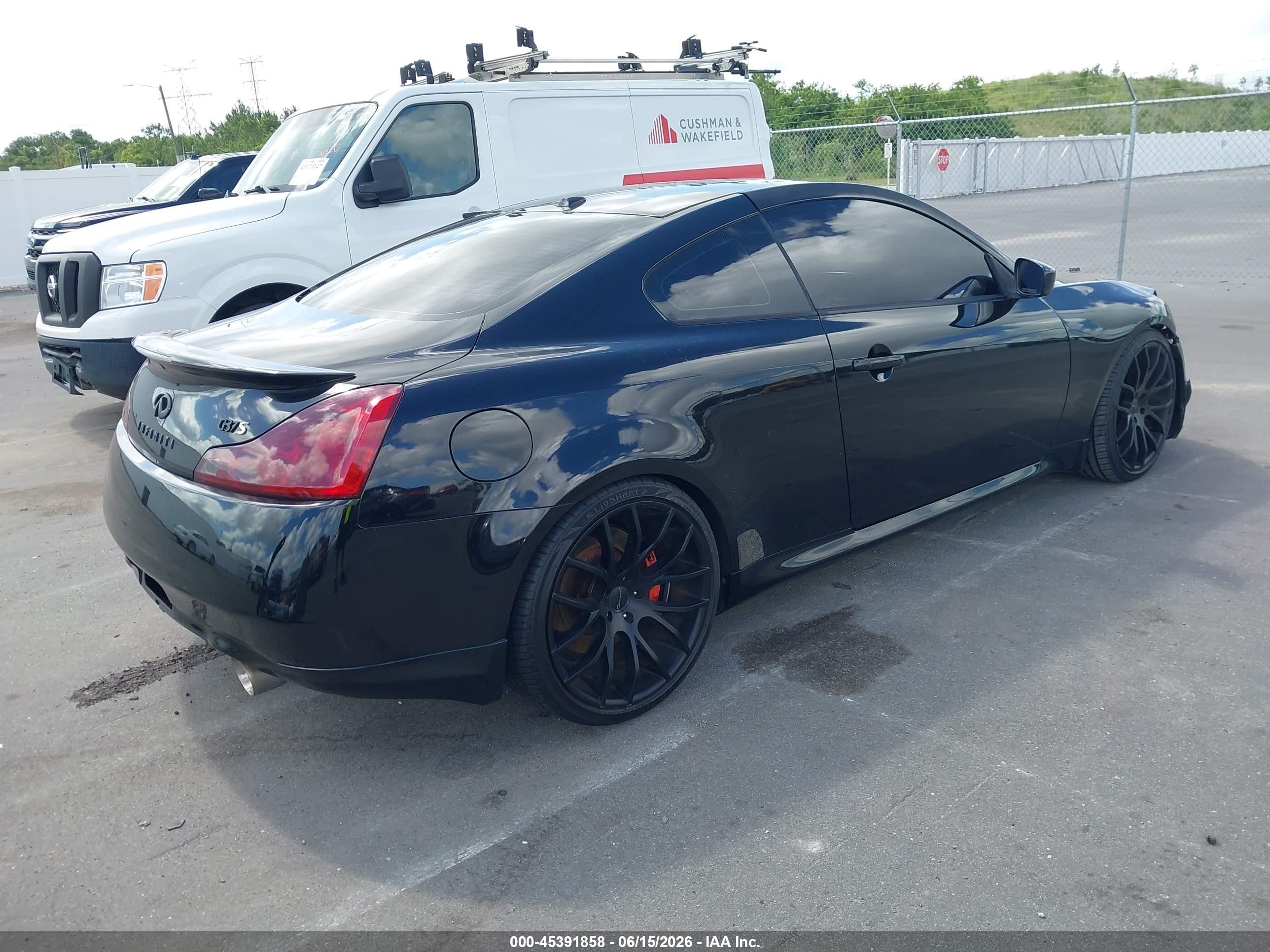 2009 Infiniti G37 Journey Black vin: JNKCV64E89M604374