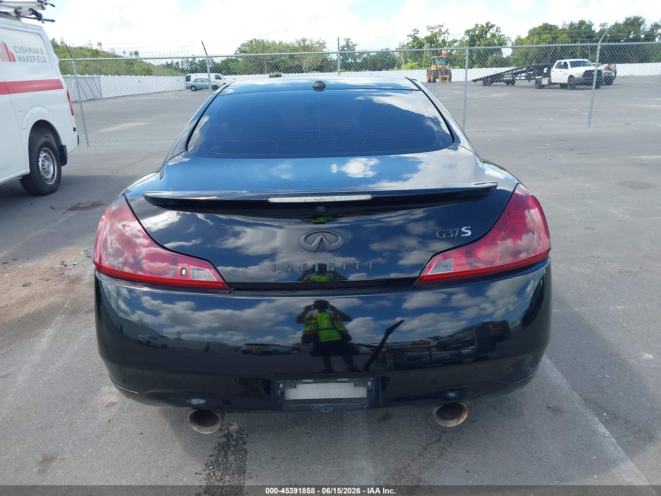 2009 Infiniti G37 Journey Black vin: JNKCV64E89M604374