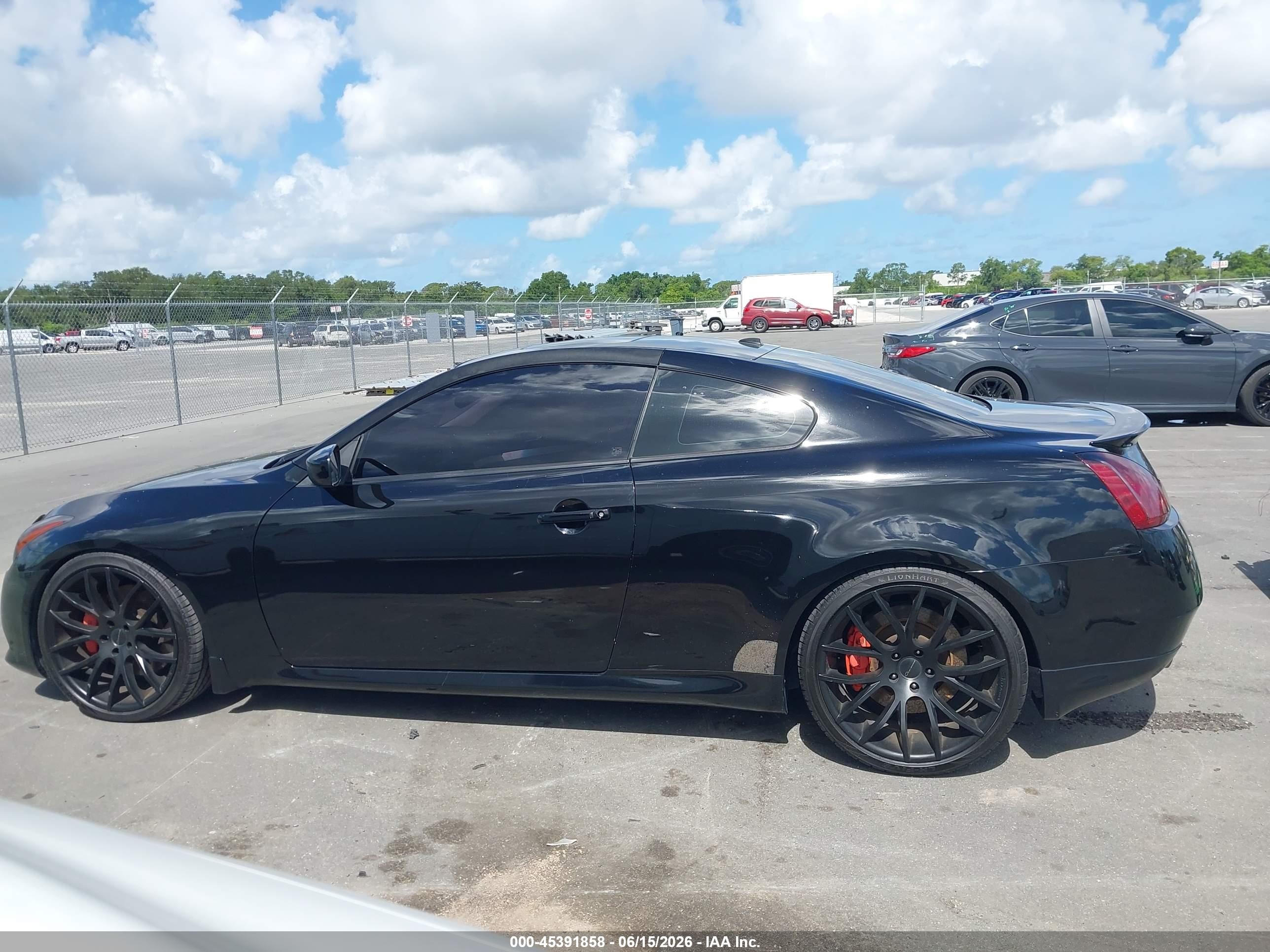 2009 Infiniti G37 Journey Black vin: JNKCV64E89M604374