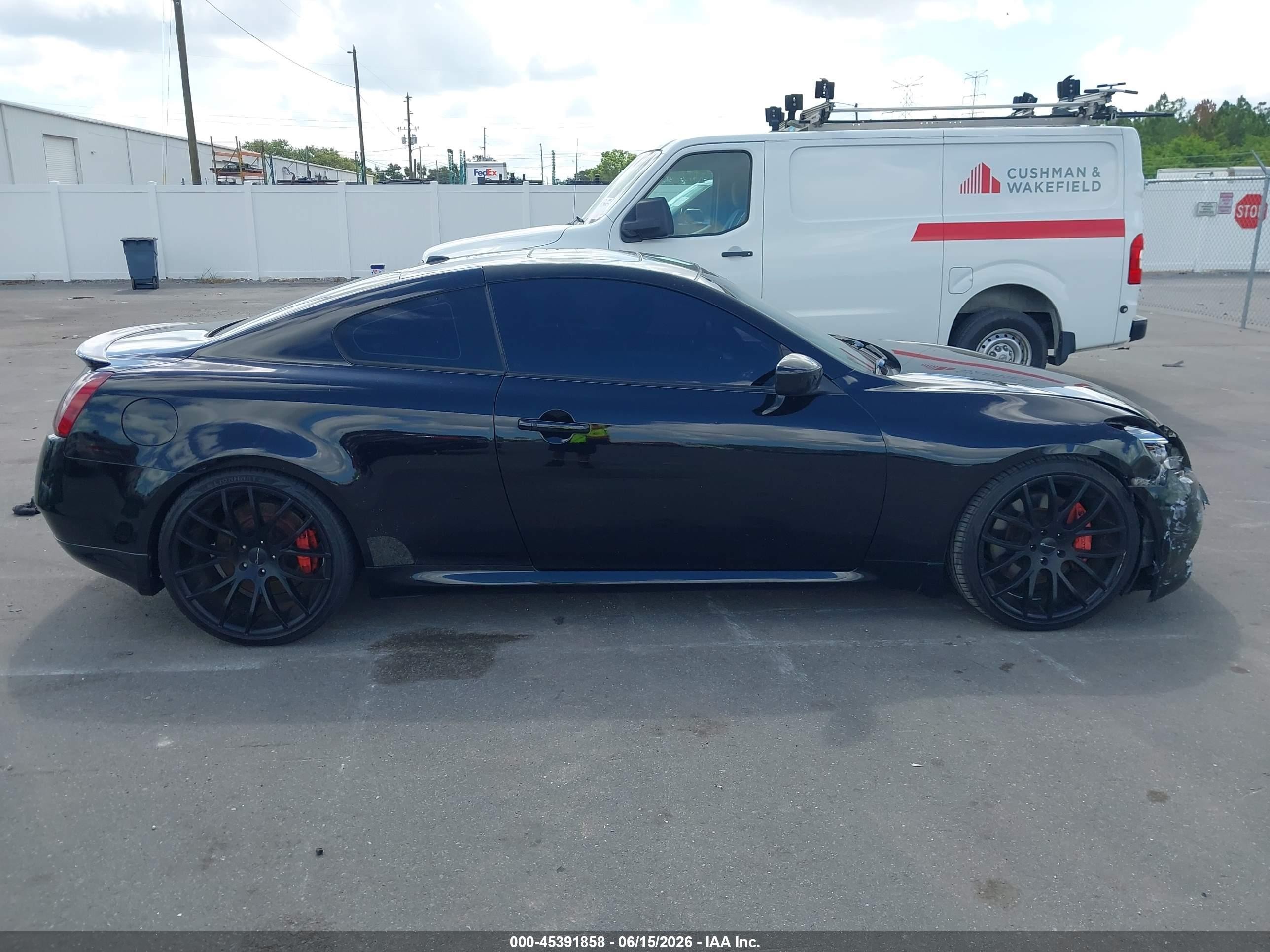 2009 Infiniti G37 Journey Black vin: JNKCV64E89M604374