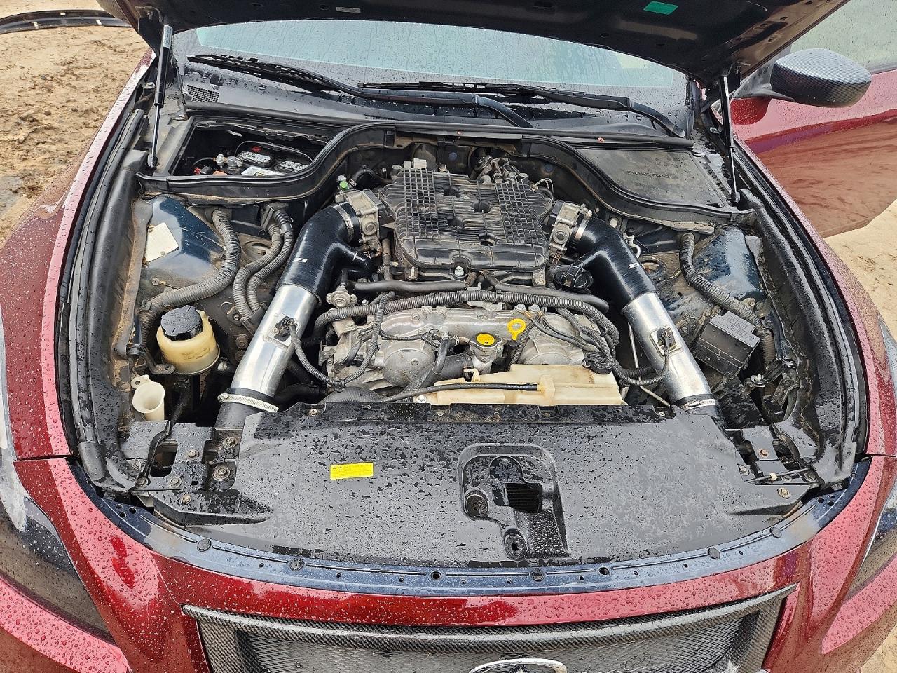 2008 Infiniti G37 Coupe Бордовый vin: JNKCV64E98M101953