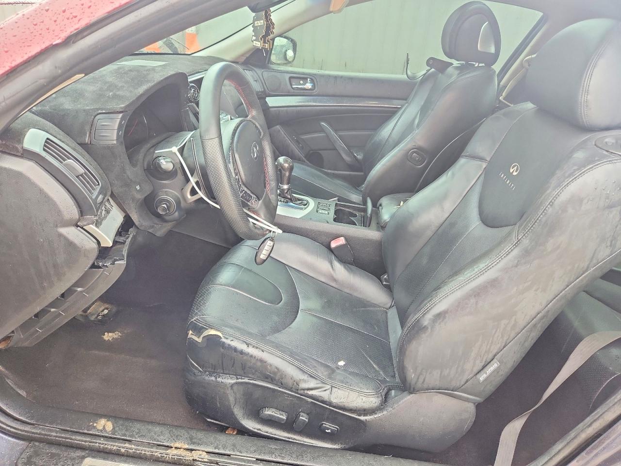 2008 Infiniti G37 Coupe Бордовый vin: JNKCV64E98M101953