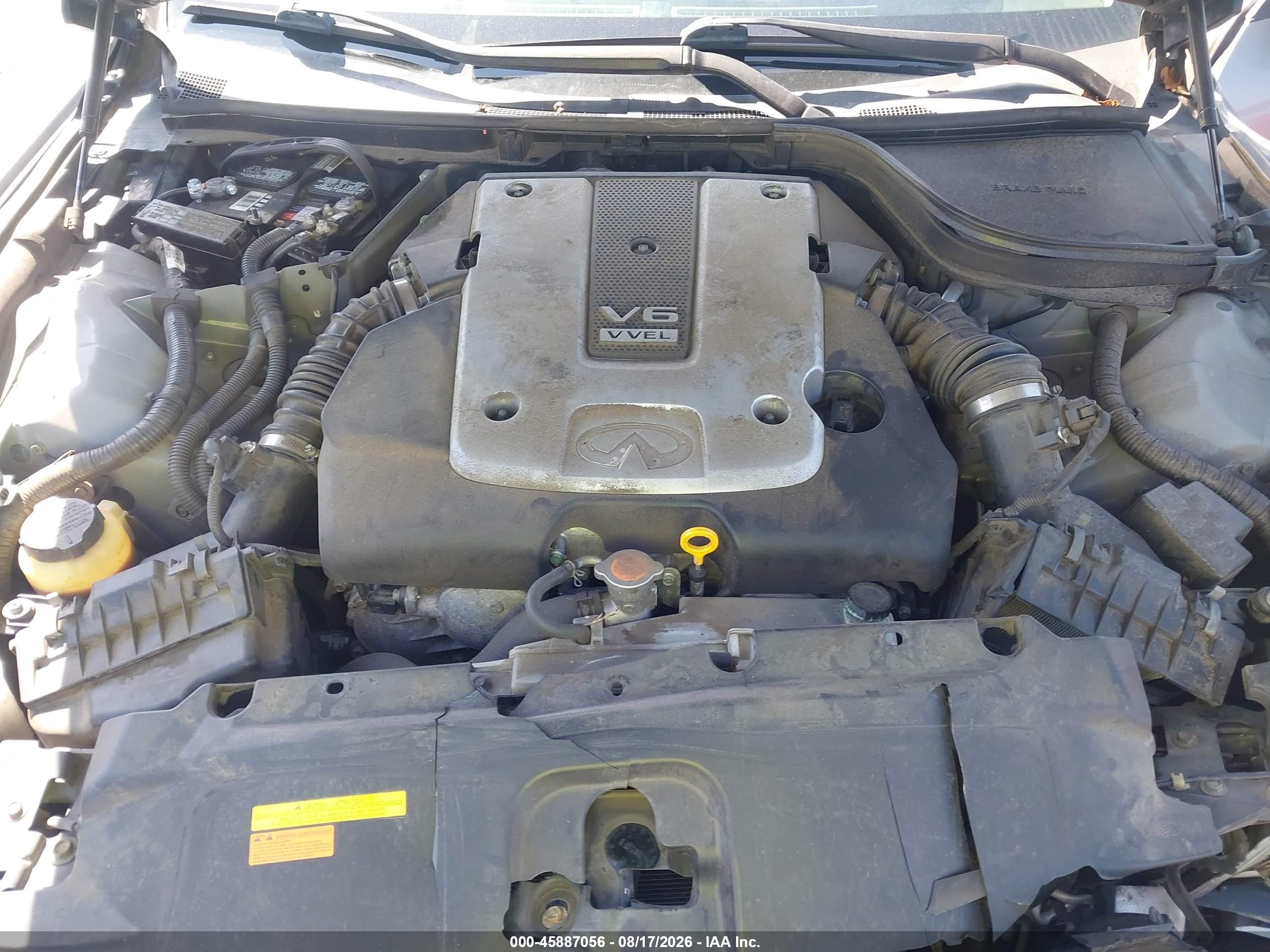 2008 Infiniti G37 Journey Silver vin: JNKCV64E98M102942