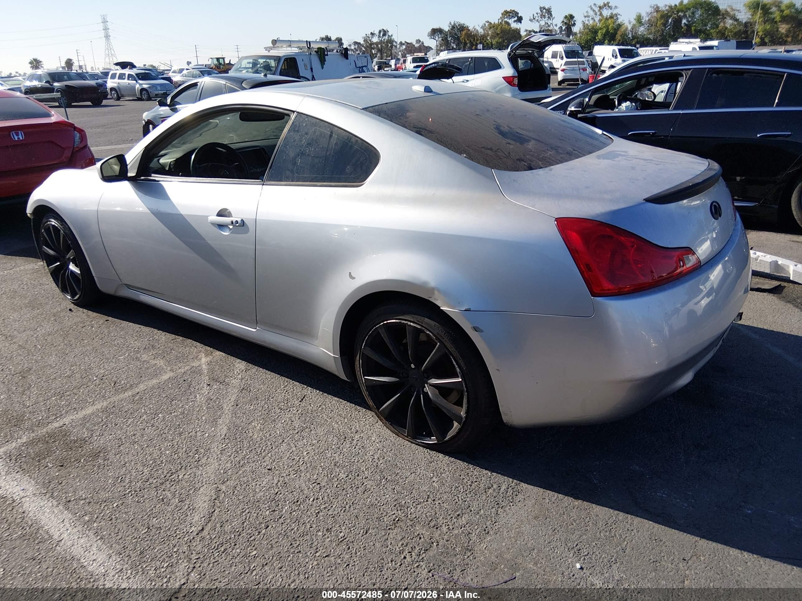 2008 Infiniti G37 Journey Gray vin: JNKCV64E98M104710