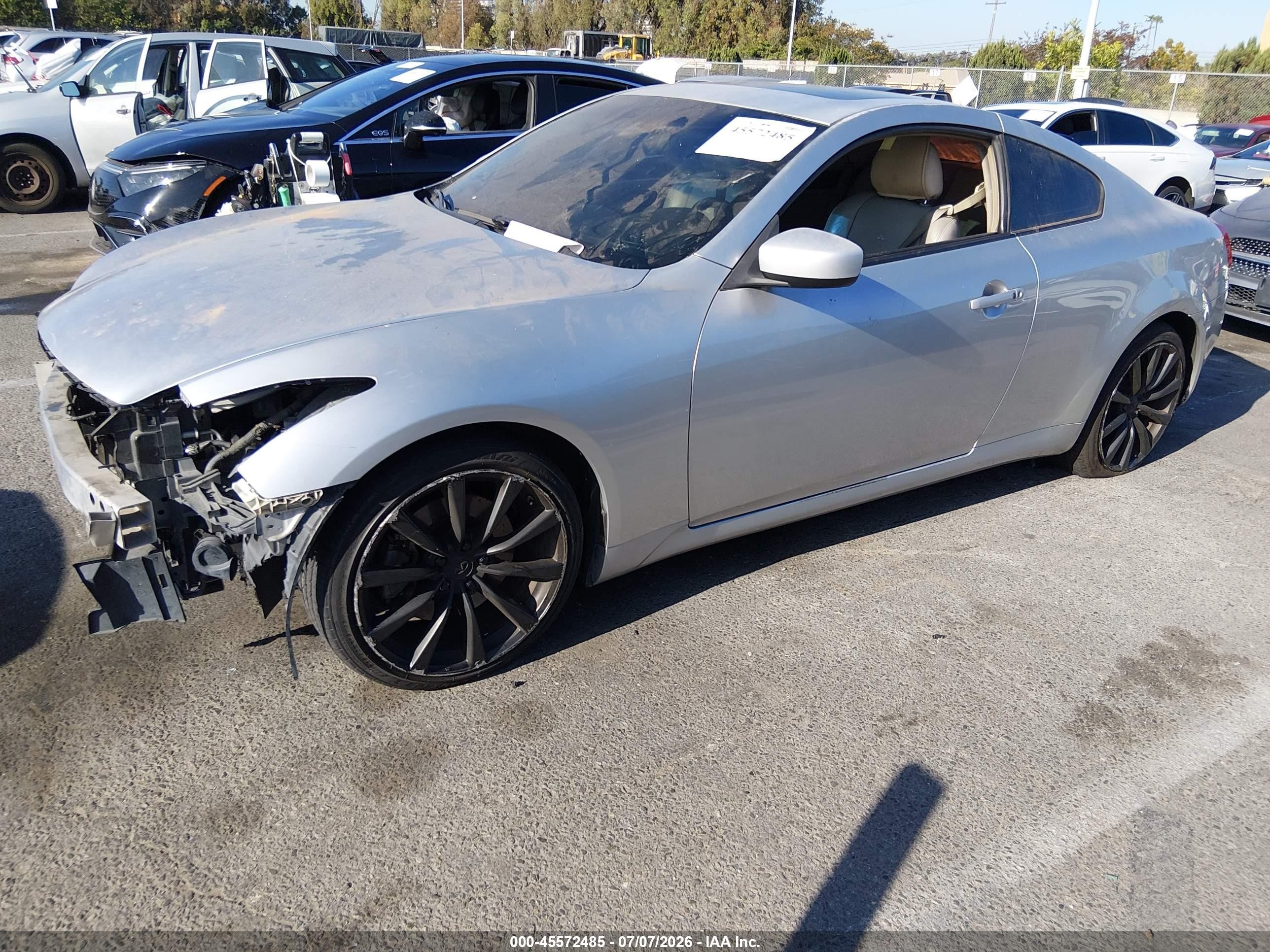 2008 Infiniti G37 Journey Gray vin: JNKCV64E98M104710