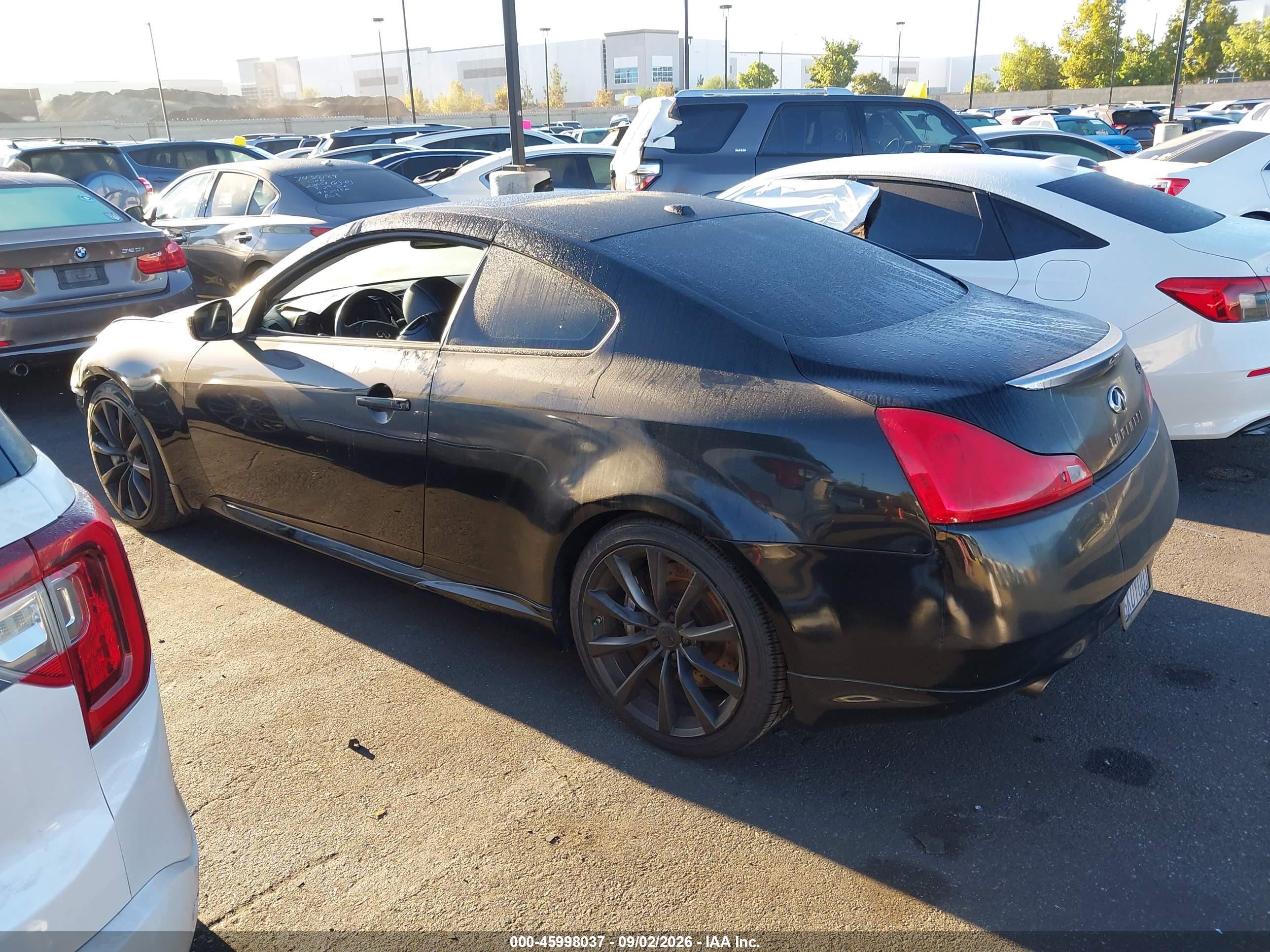2008 Infiniti G37 Journey Черный vin: JNKCV64E98M108806