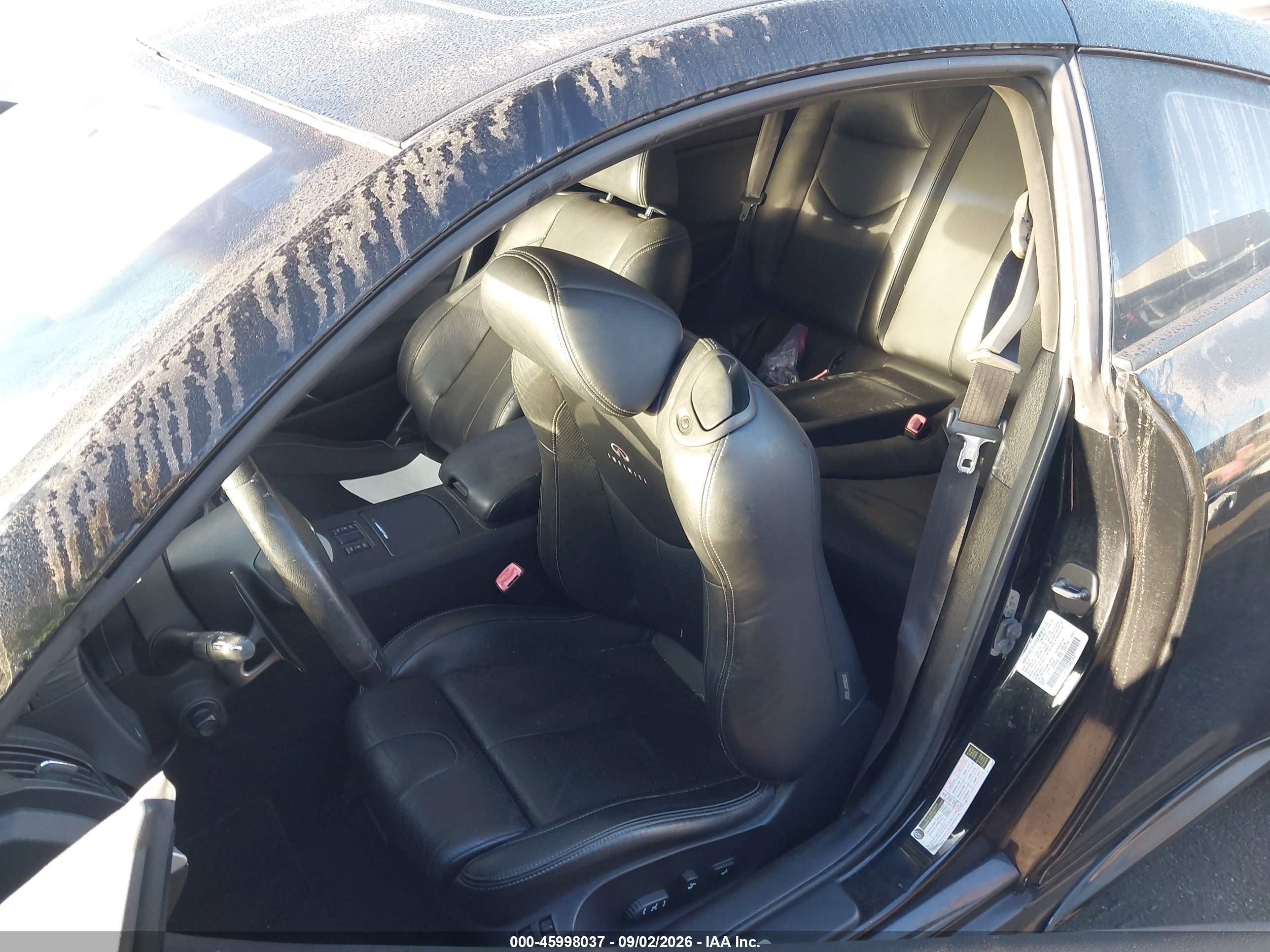 2008 Infiniti G37 Journey Черный vin: JNKCV64E98M108806