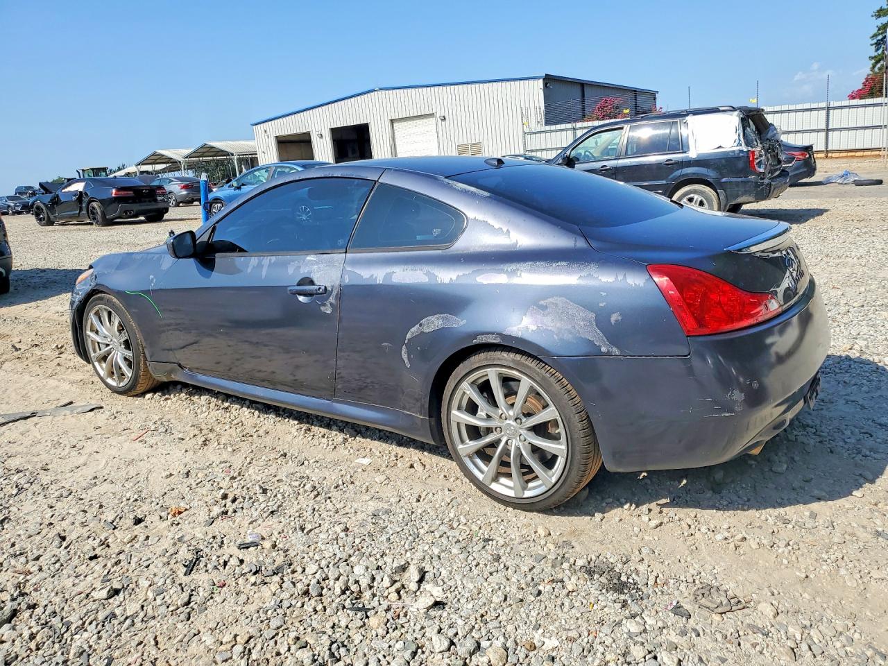 2008 Infiniti G37 Base Синий vin: JNKCV64EX8M107566
