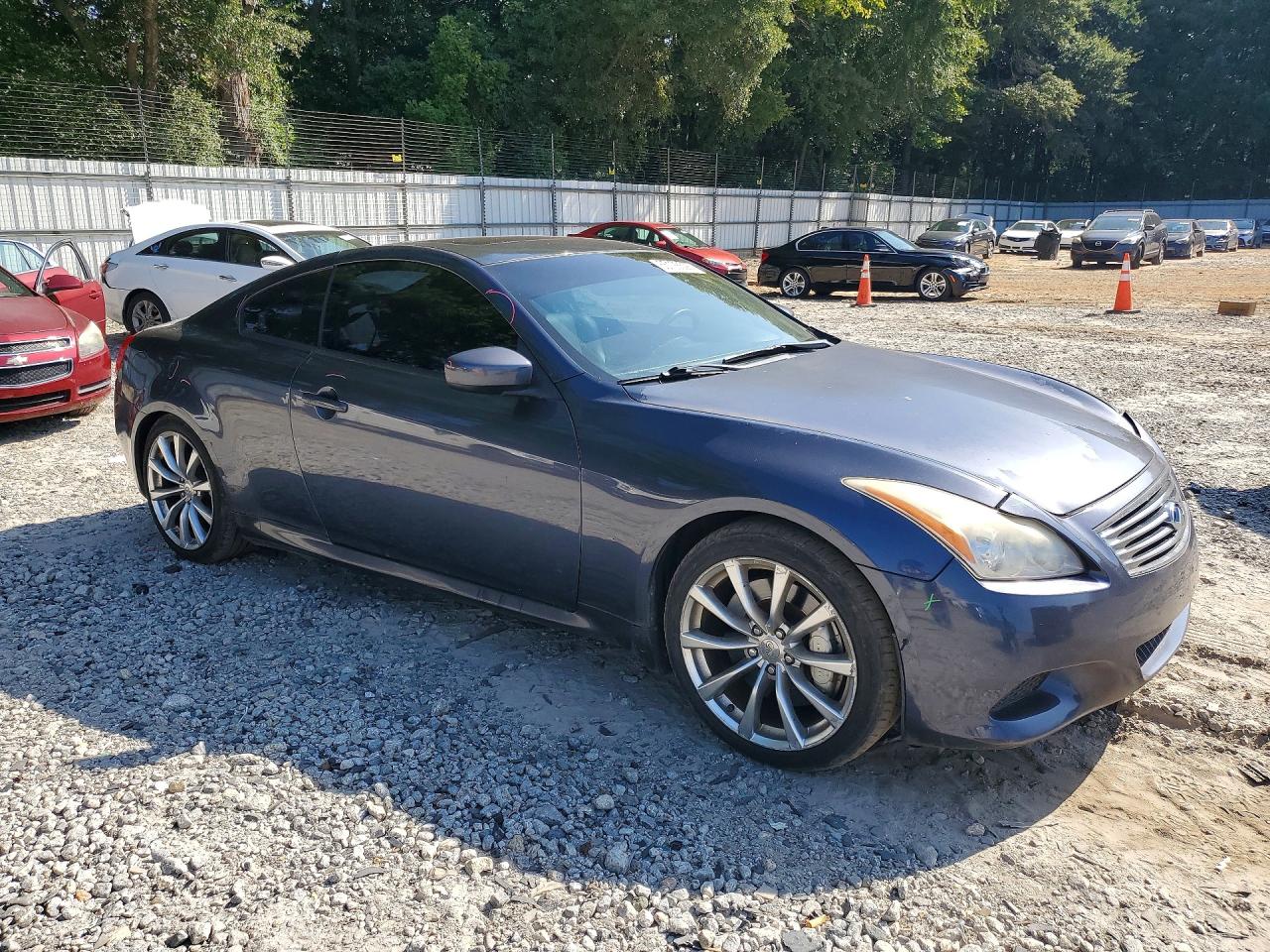 2008 Infiniti G37 Base Синий vin: JNKCV64EX8M107566