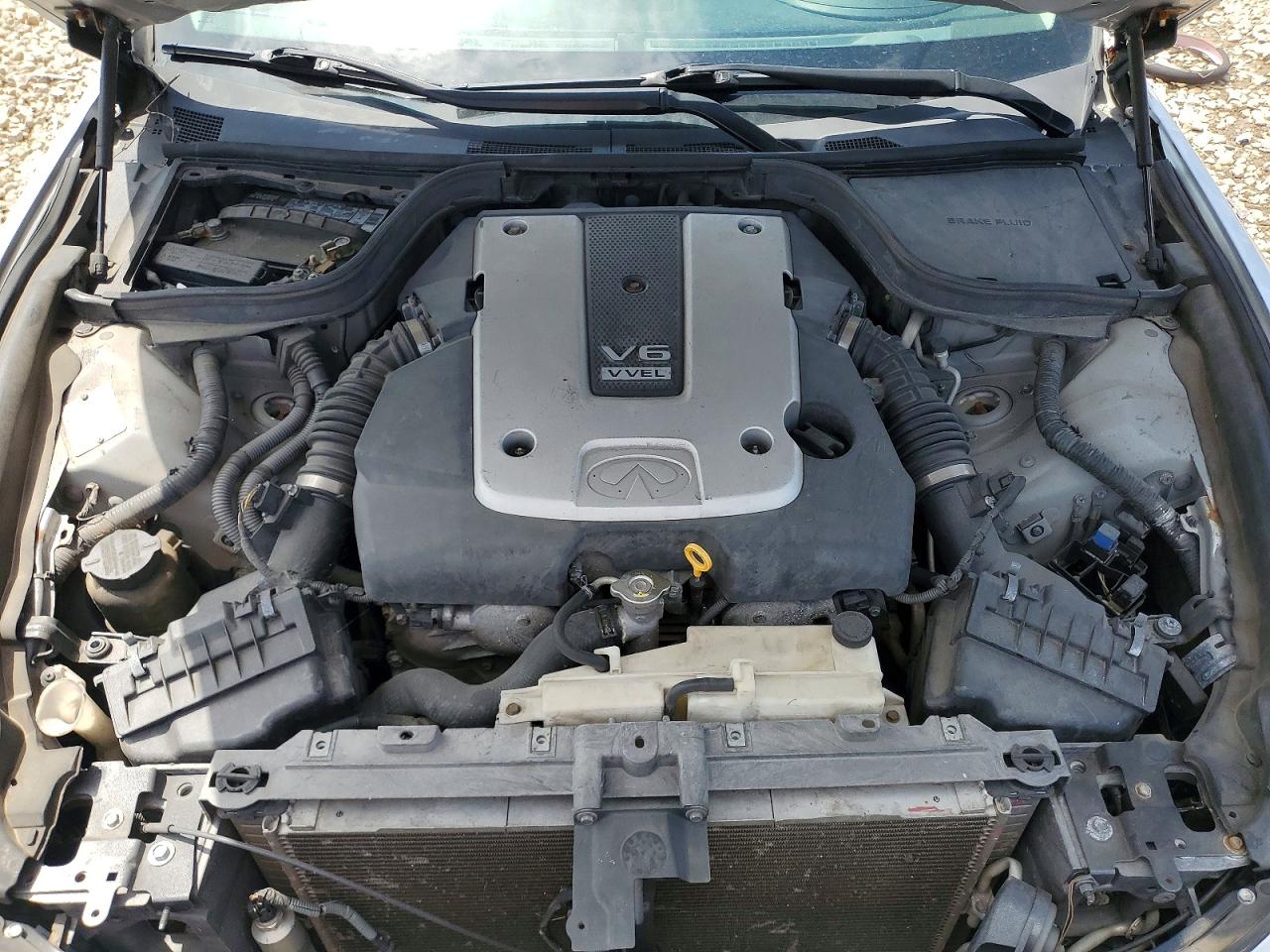 2008 Infiniti G37 Base Silver vin: JNKCV64EX8M108961