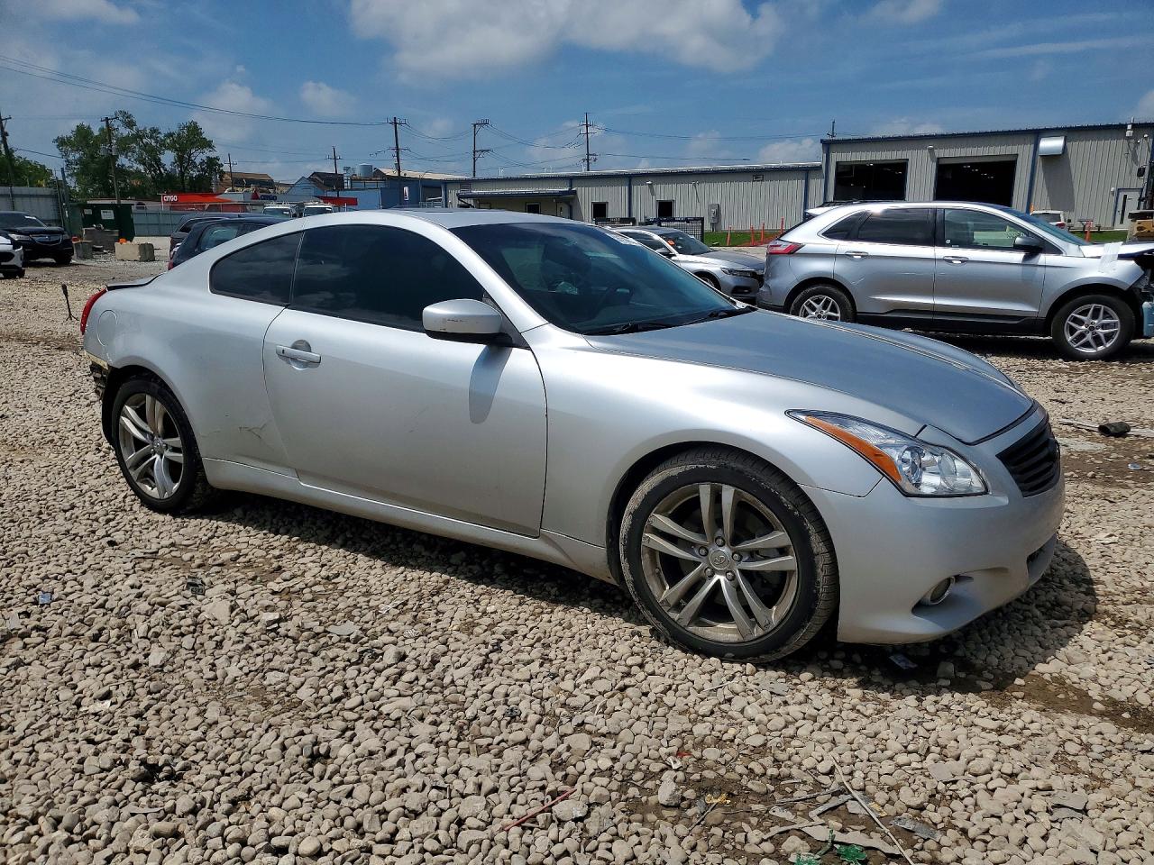 2008 Infiniti G37 Base Silver vin: JNKCV64EX8M108961