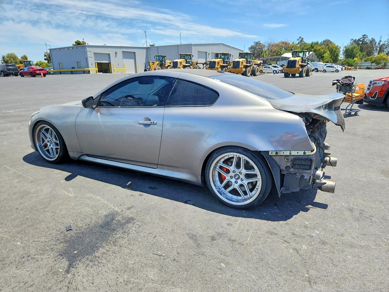 2008 Infiniti G37 Base Gray vin: JNKCV64EX8M113805