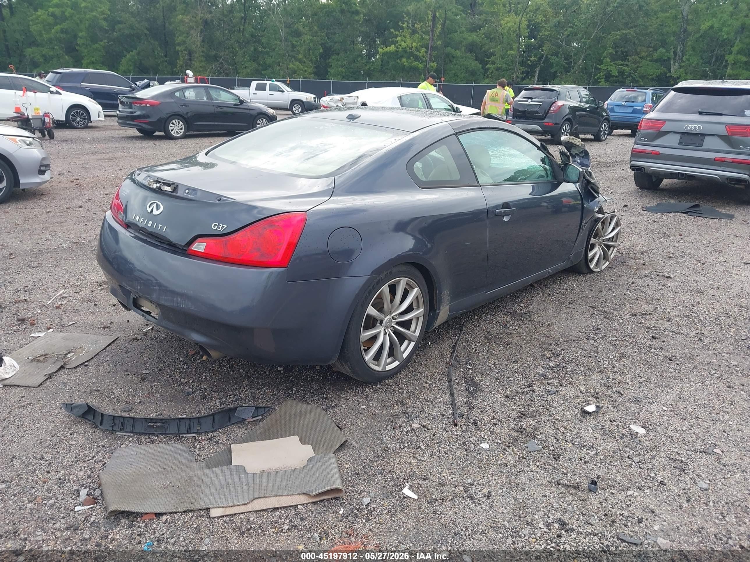 2008 Infiniti G37 Journey Gray vin: JNKCV64EX8M114095