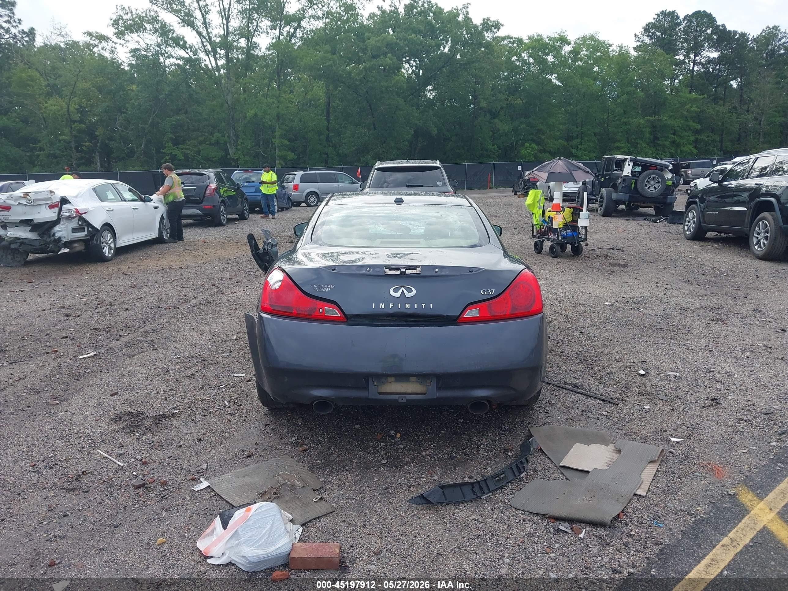 2008 Infiniti G37 Journey Gray vin: JNKCV64EX8M114095