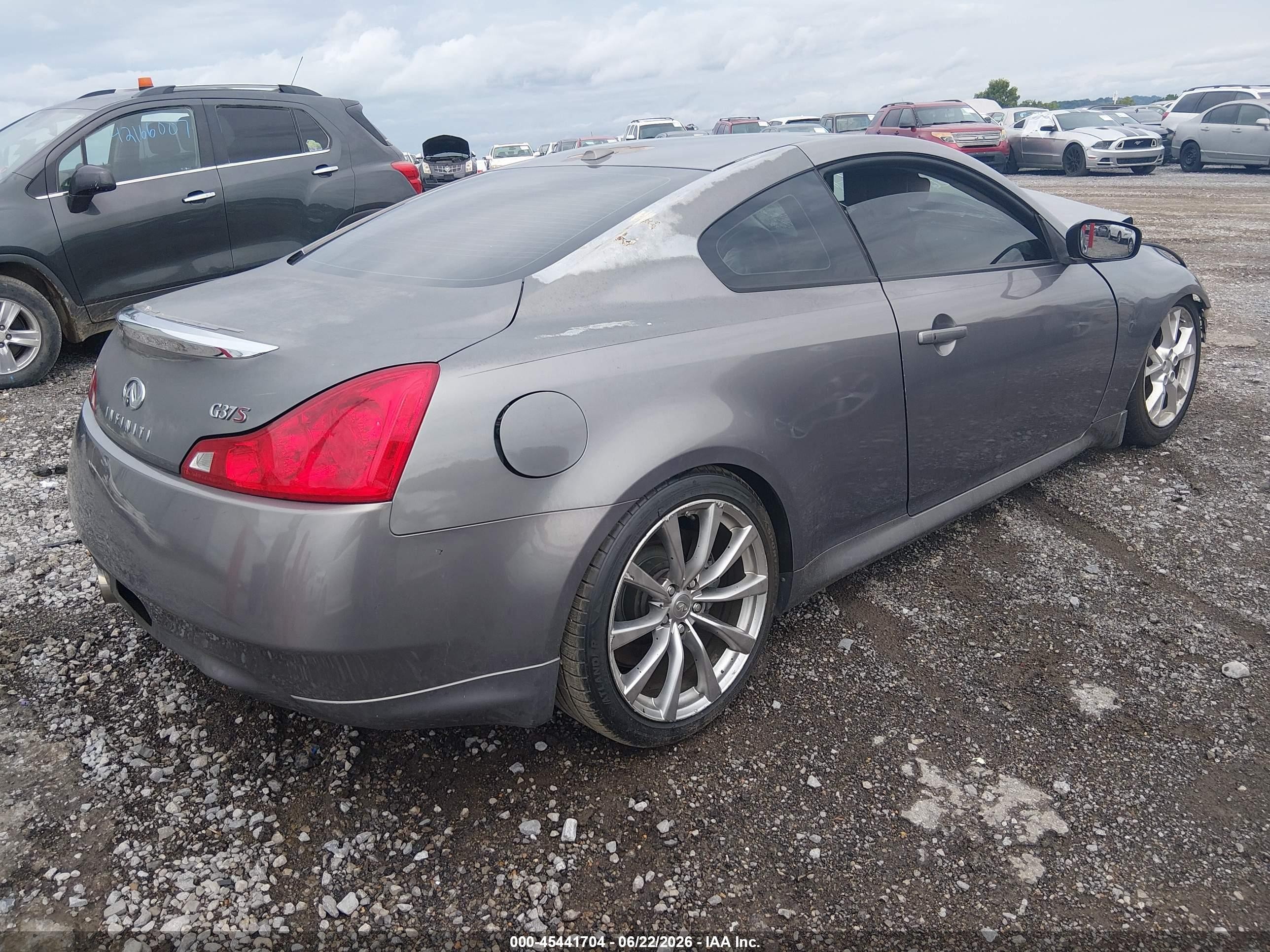 2009 Infiniti G37 Journey Gray vin: JNKCV64EX9M600682