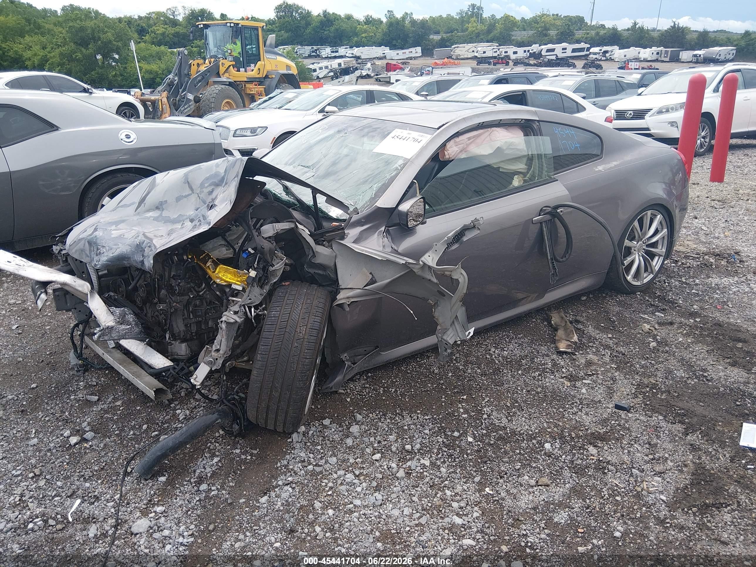 2009 Infiniti G37 Journey Gray vin: JNKCV64EX9M600682