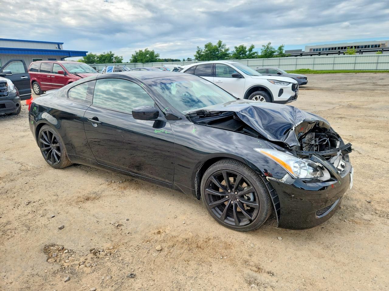 2009 Infiniti G37 Coupe Base Black vin: JNKCV64EX9M607244