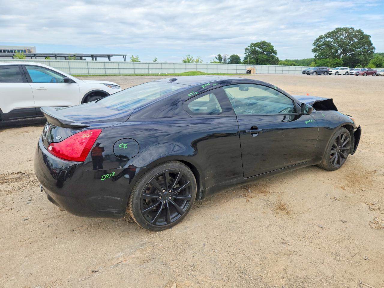2009 Infiniti G37 Coupe Base Black vin: JNKCV64EX9M607244