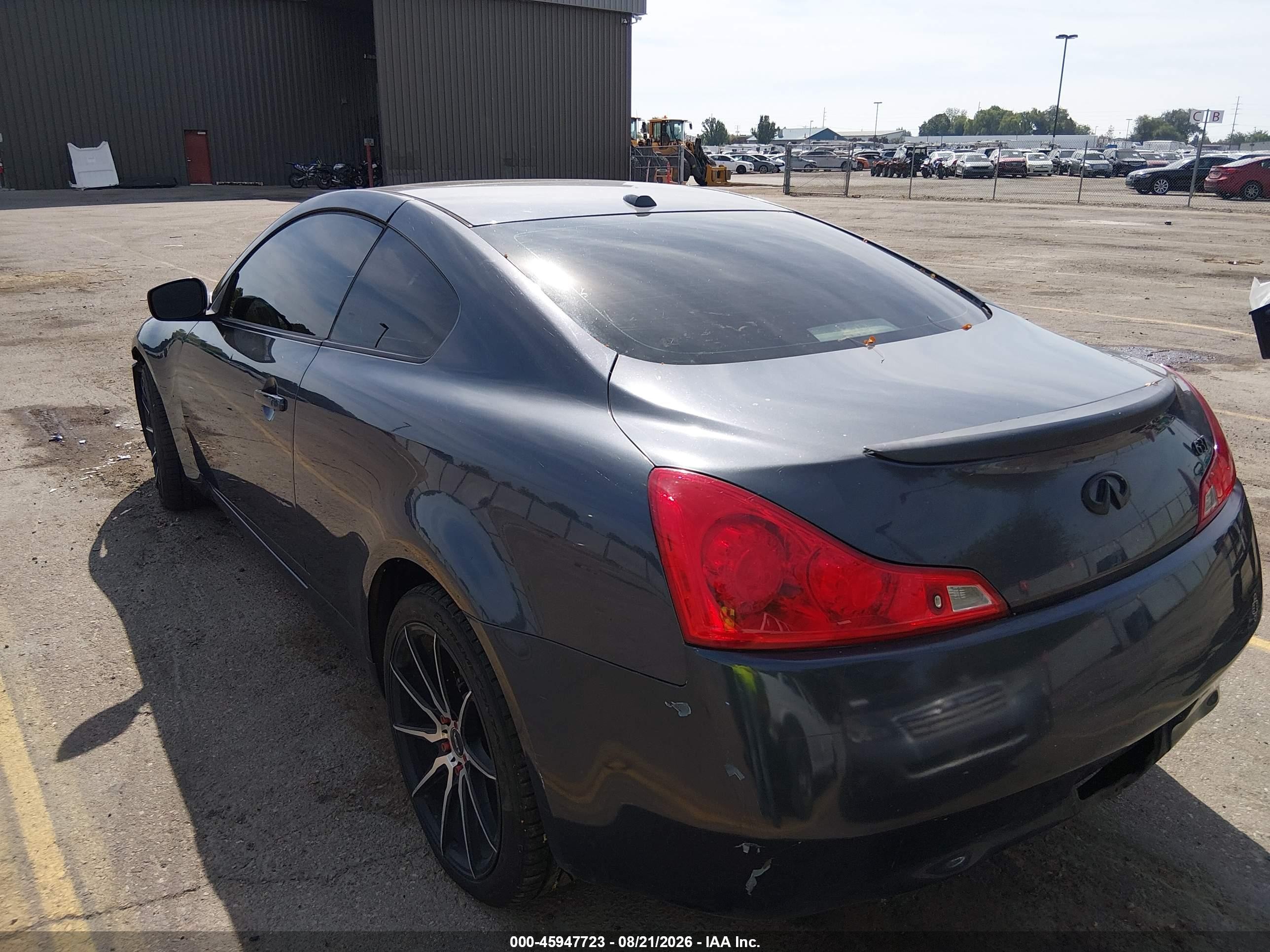 2009 Infiniti G37x   Blue vin: JNKCV64F09M652038
