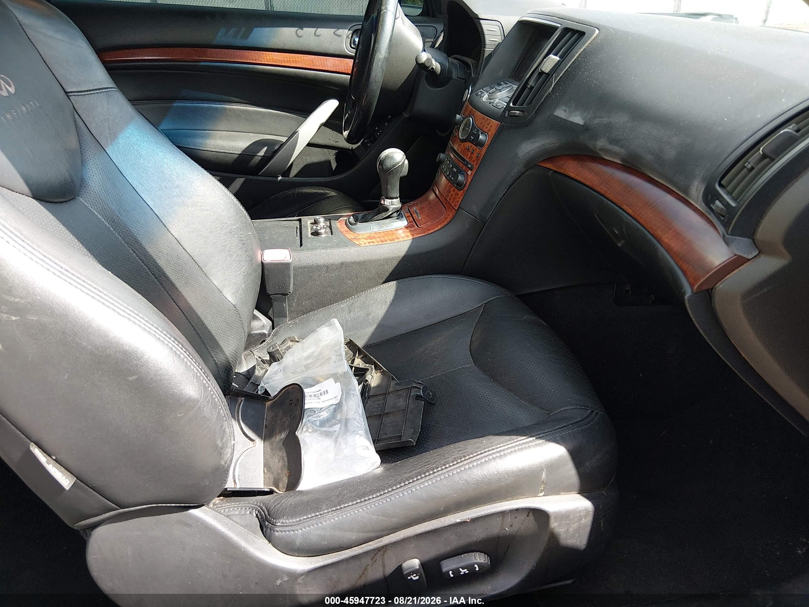 2009 Infiniti G37x   Blue vin: JNKCV64F09M652038