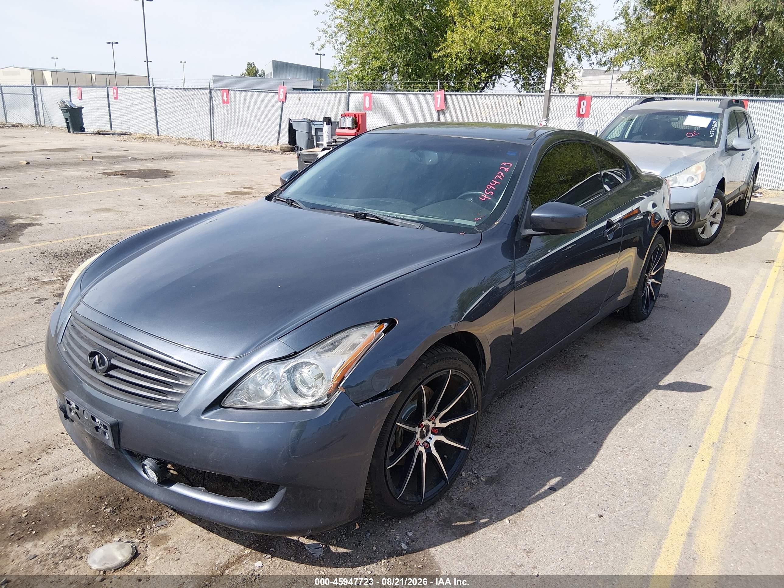 2009 Infiniti G37x   Blue vin: JNKCV64F09M652038