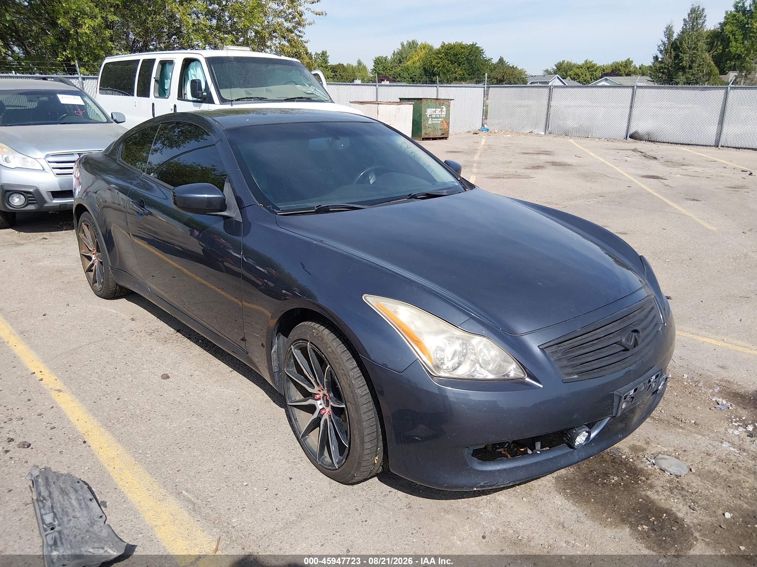 2009 Infiniti G37x   Синий vin: JNKCV64F09M652038