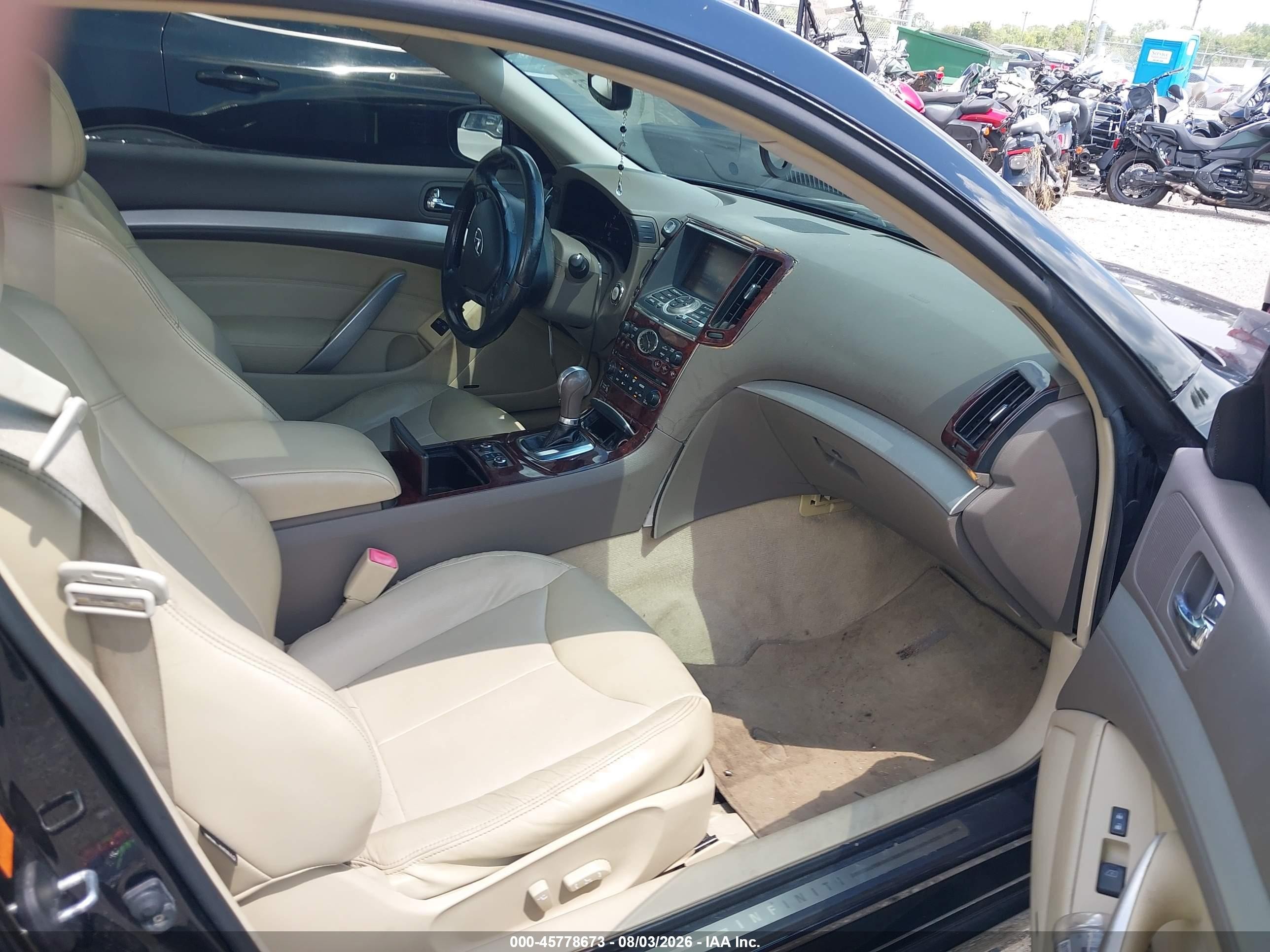 2009 Infiniti G37x   Черный vin: JNKCV64F09M652962