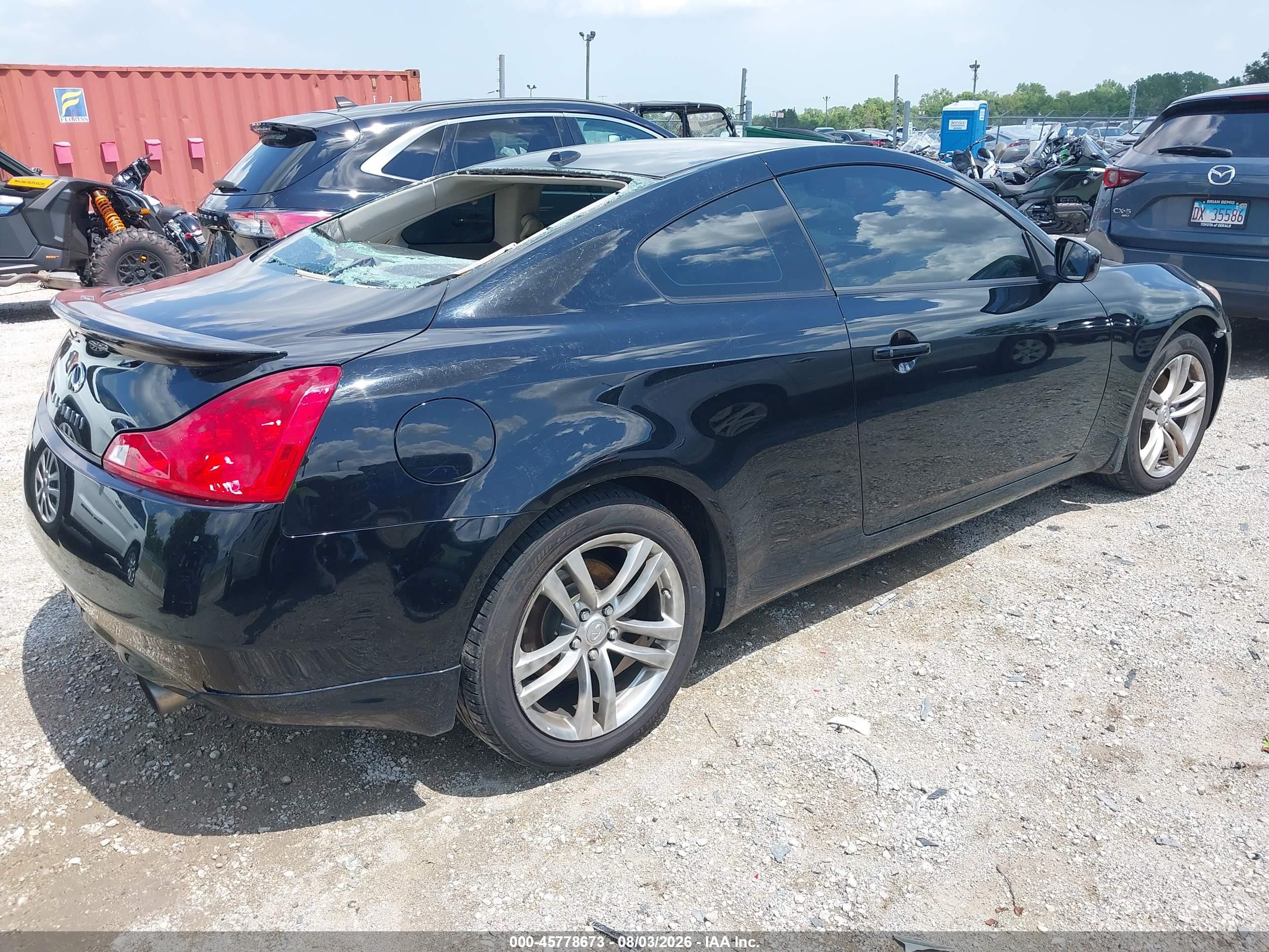 2009 Infiniti G37x   Черный vin: JNKCV64F09M652962