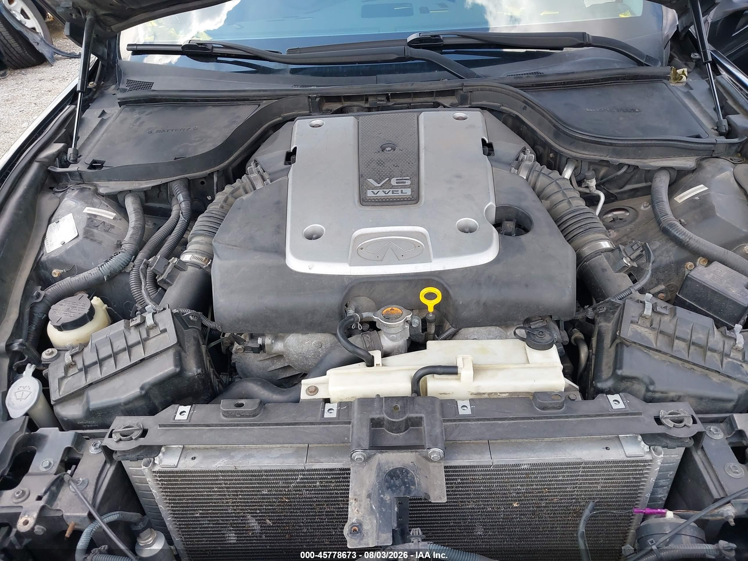 2009 Infiniti G37x   Черный vin: JNKCV64F09M652962