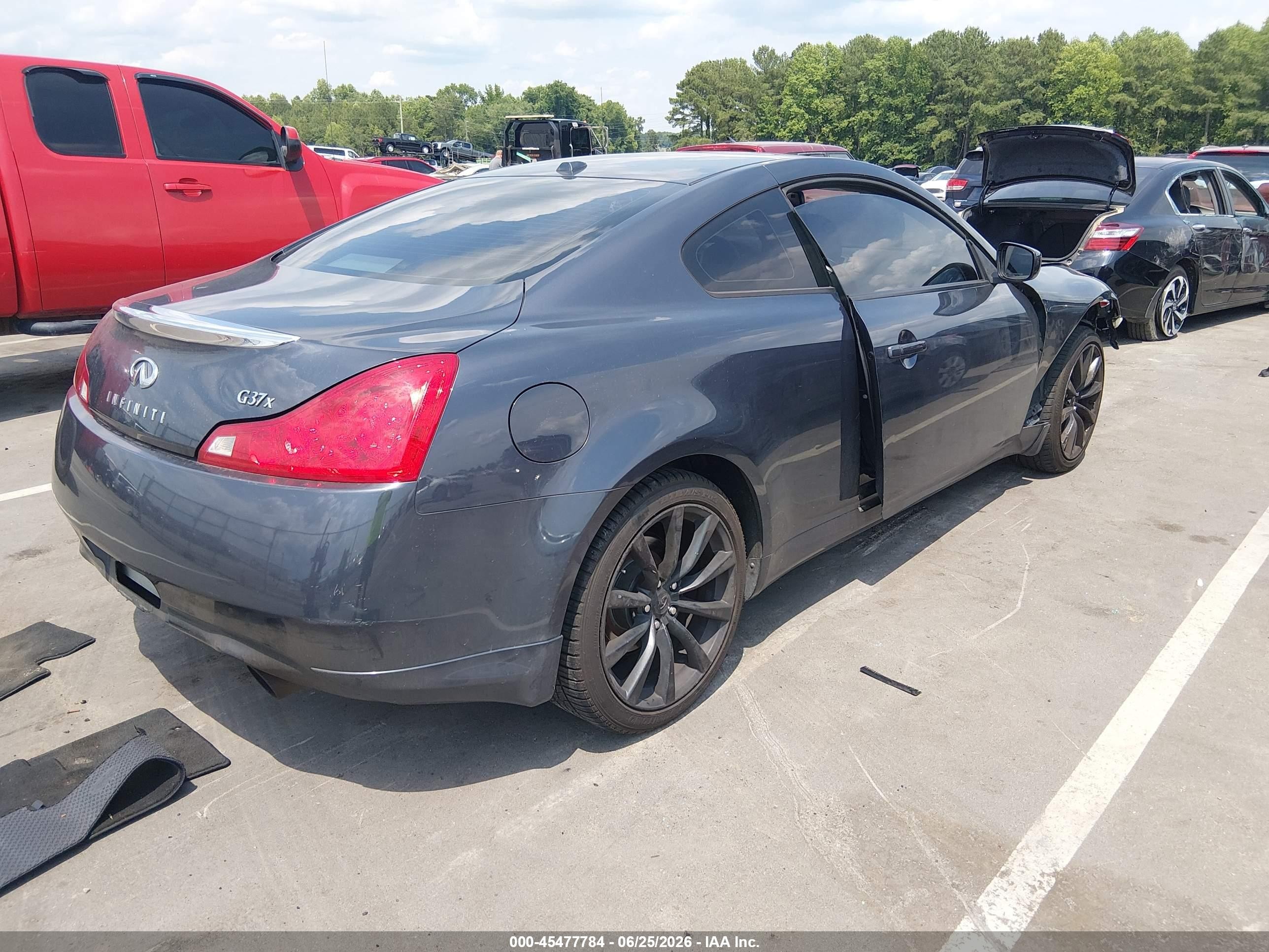 2009 Infiniti G37x   Gray vin: JNKCV64F09M654243