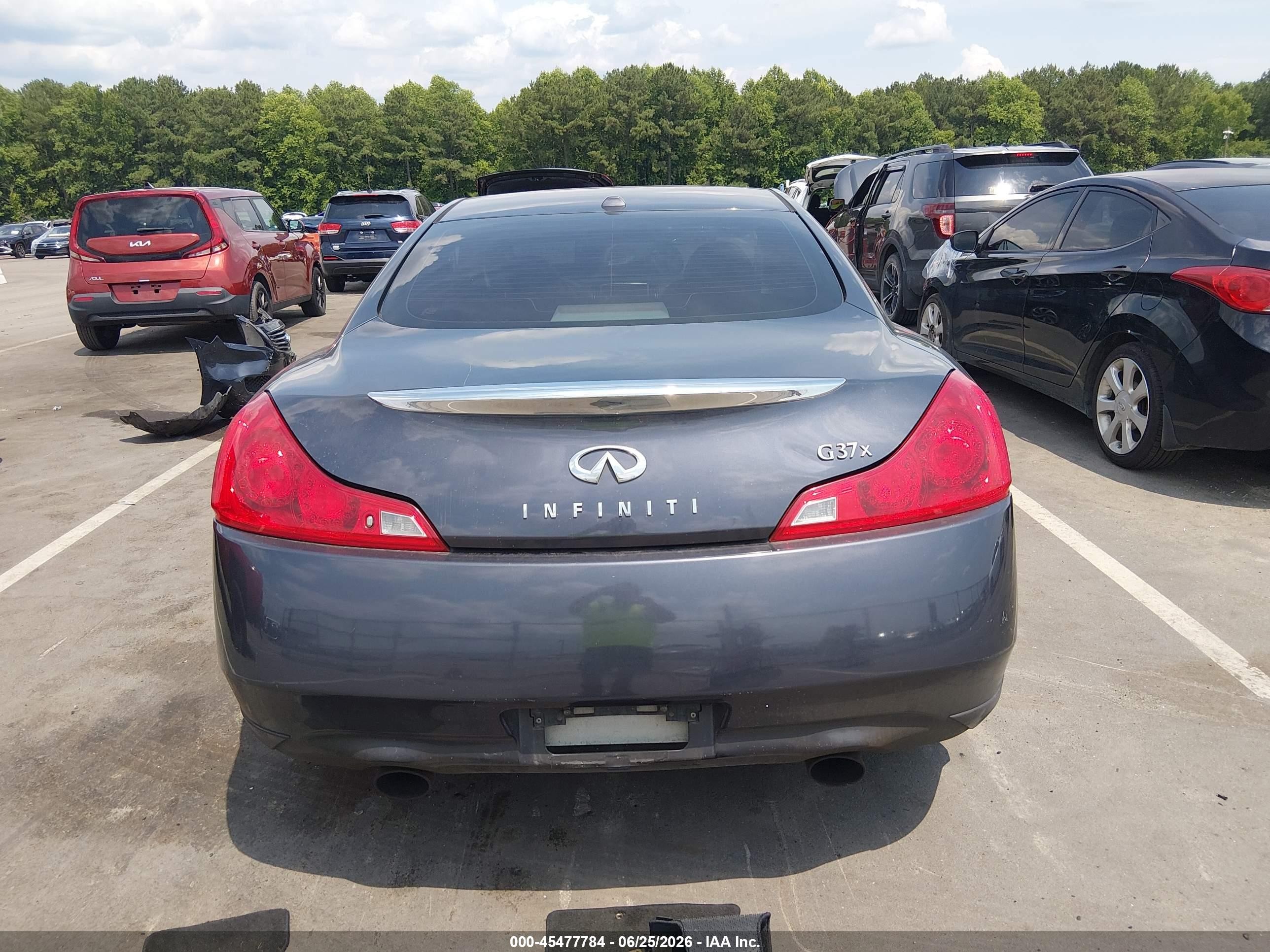 2009 Infiniti G37x   Gray vin: JNKCV64F09M654243