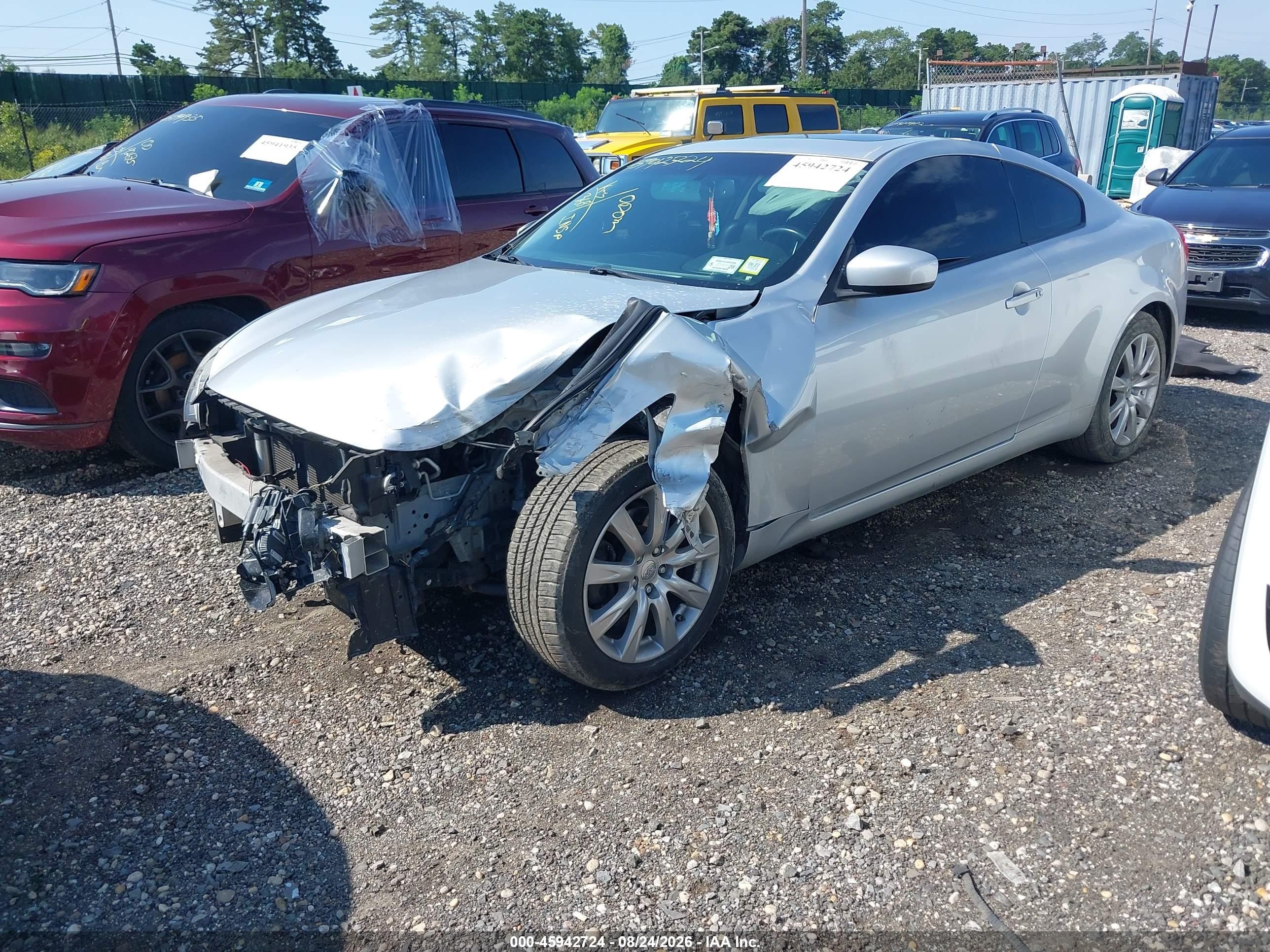 2009 Infiniti G37x   Серебряный vin: JNKCV64F19M652890