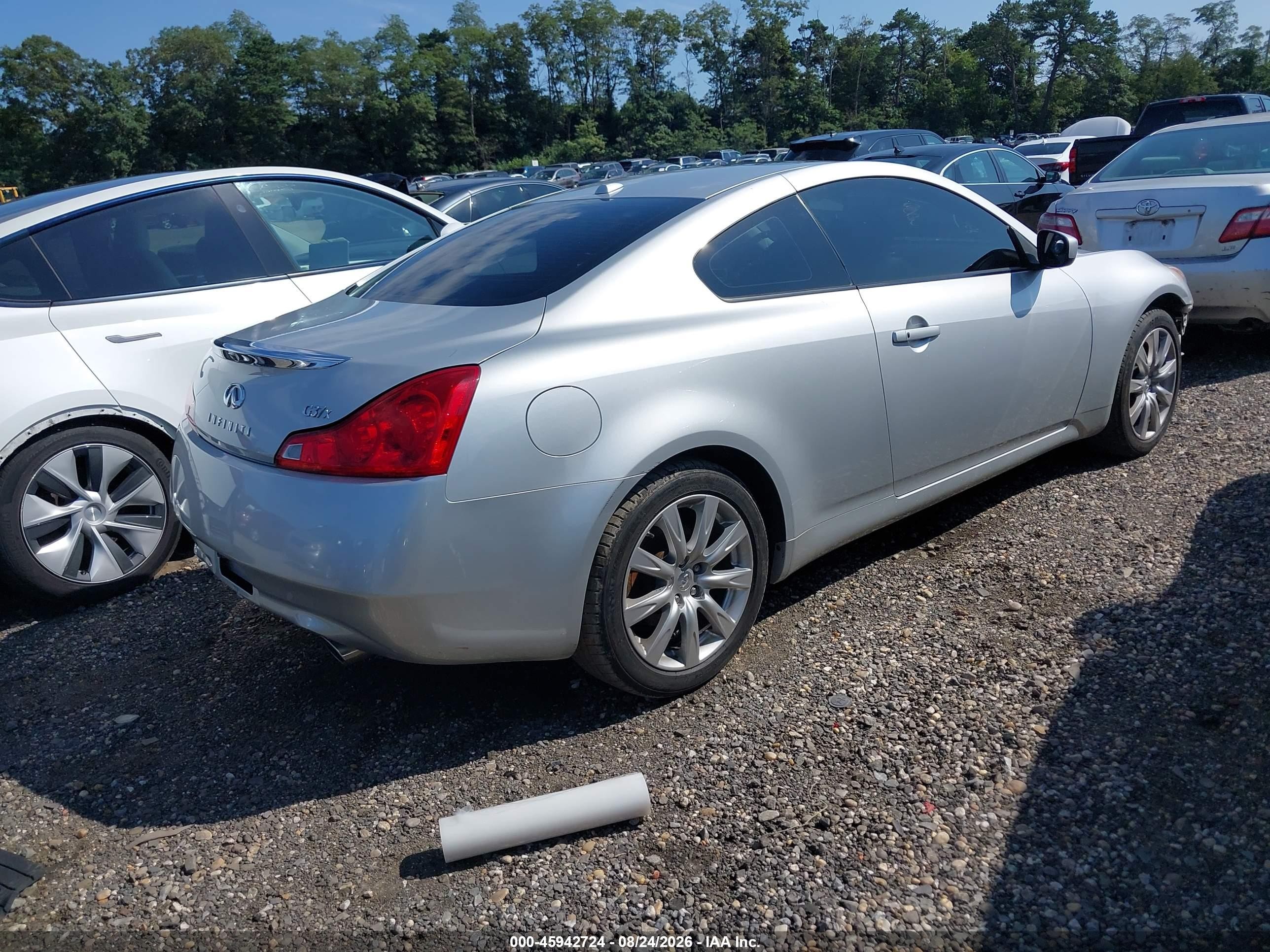 2009 Infiniti G37x   Серебряный vin: JNKCV64F19M652890