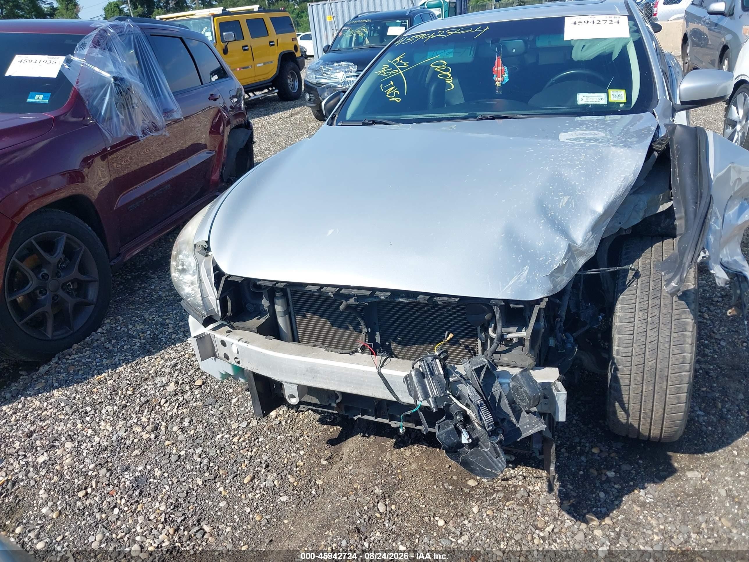 2009 Infiniti G37x   Серебряный vin: JNKCV64F19M652890