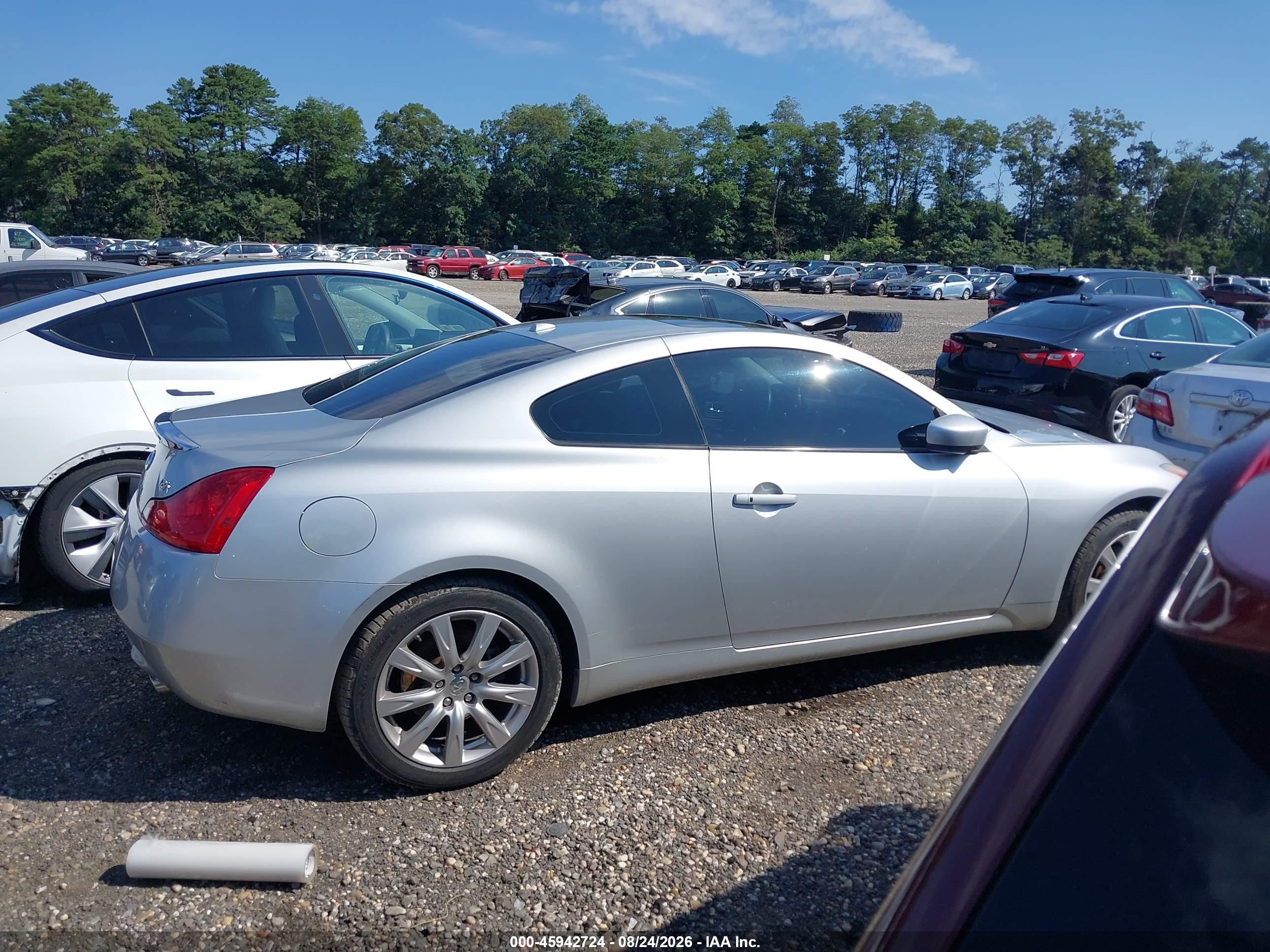 2009 Infiniti G37x   Серебряный vin: JNKCV64F19M652890