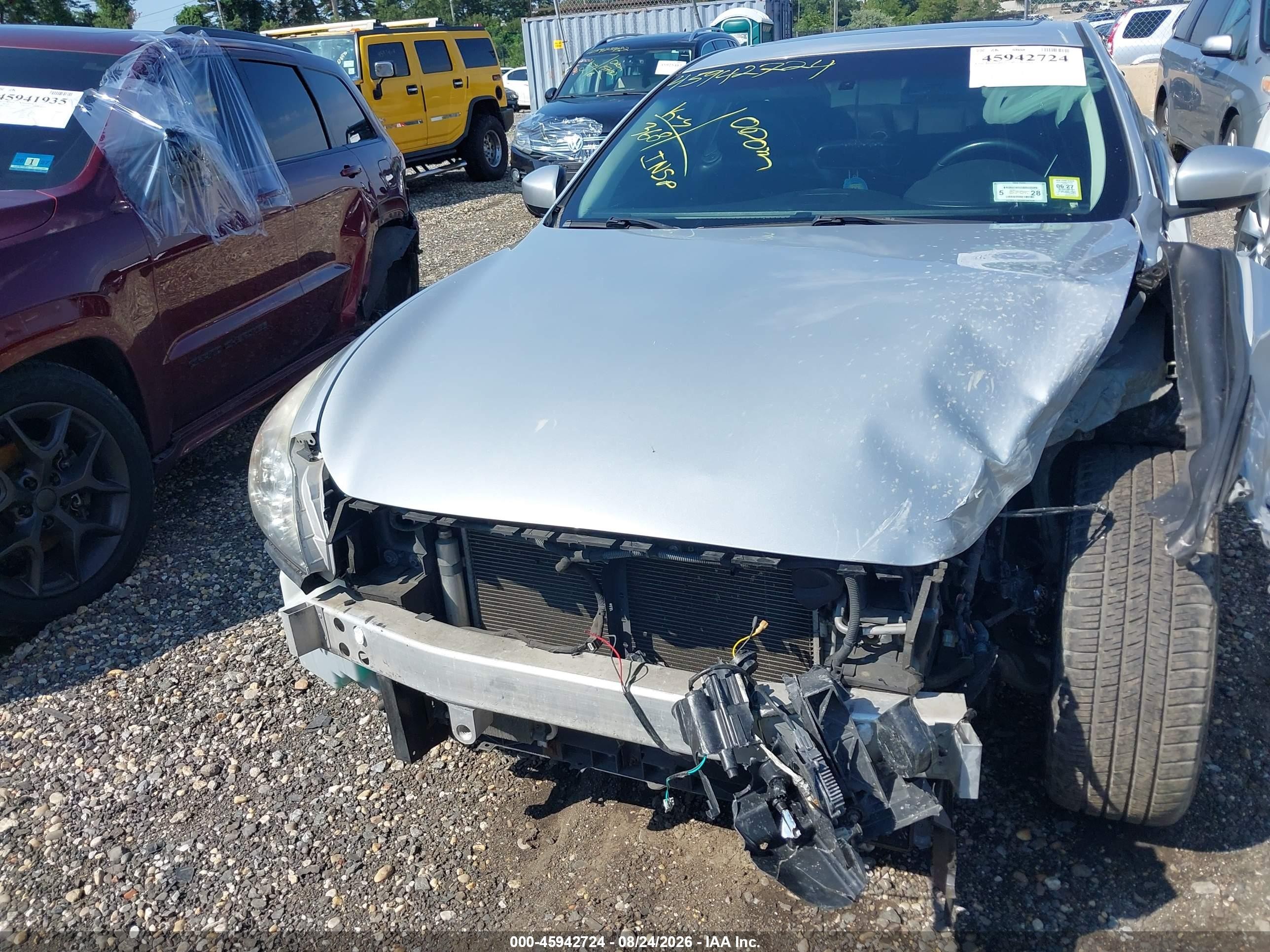 2009 Infiniti G37x   Серебряный vin: JNKCV64F19M652890